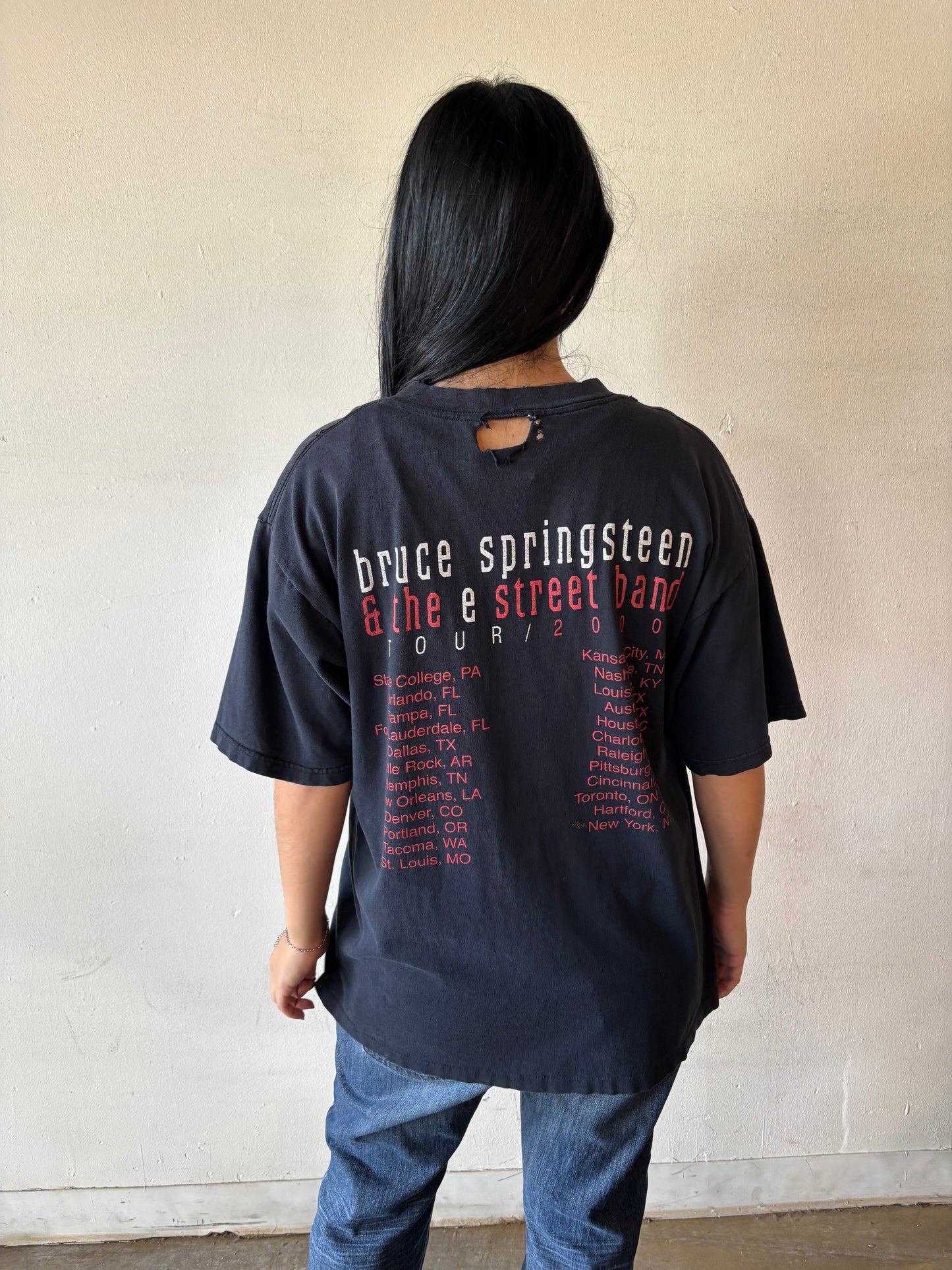 Bruce Springsteen 2000 Tour Shirt