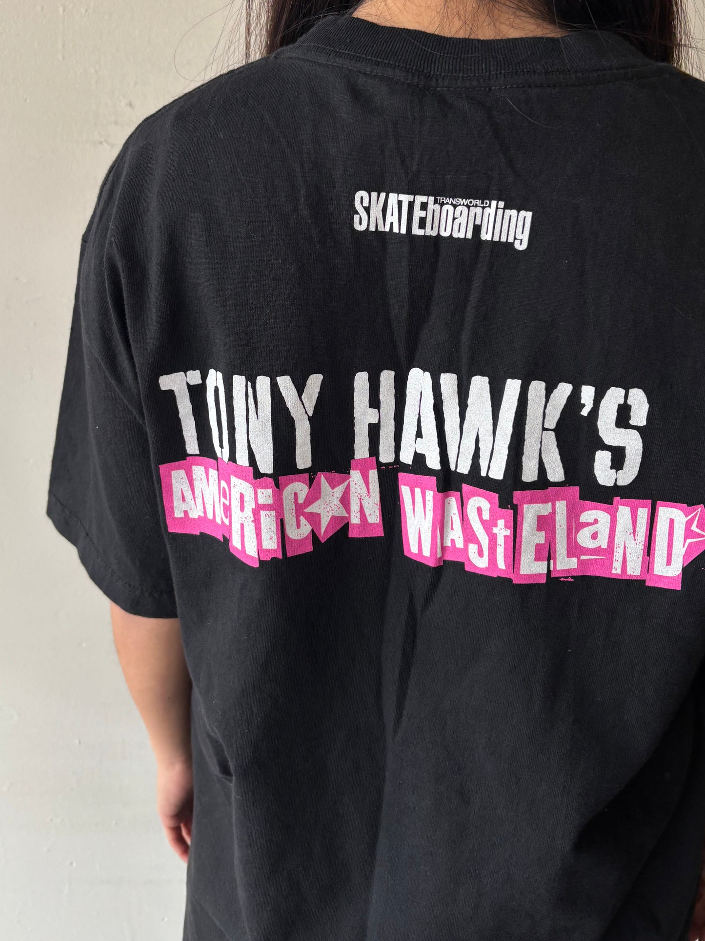 Vintage Tony Hawks American Wasteland Skateboarding Shirt