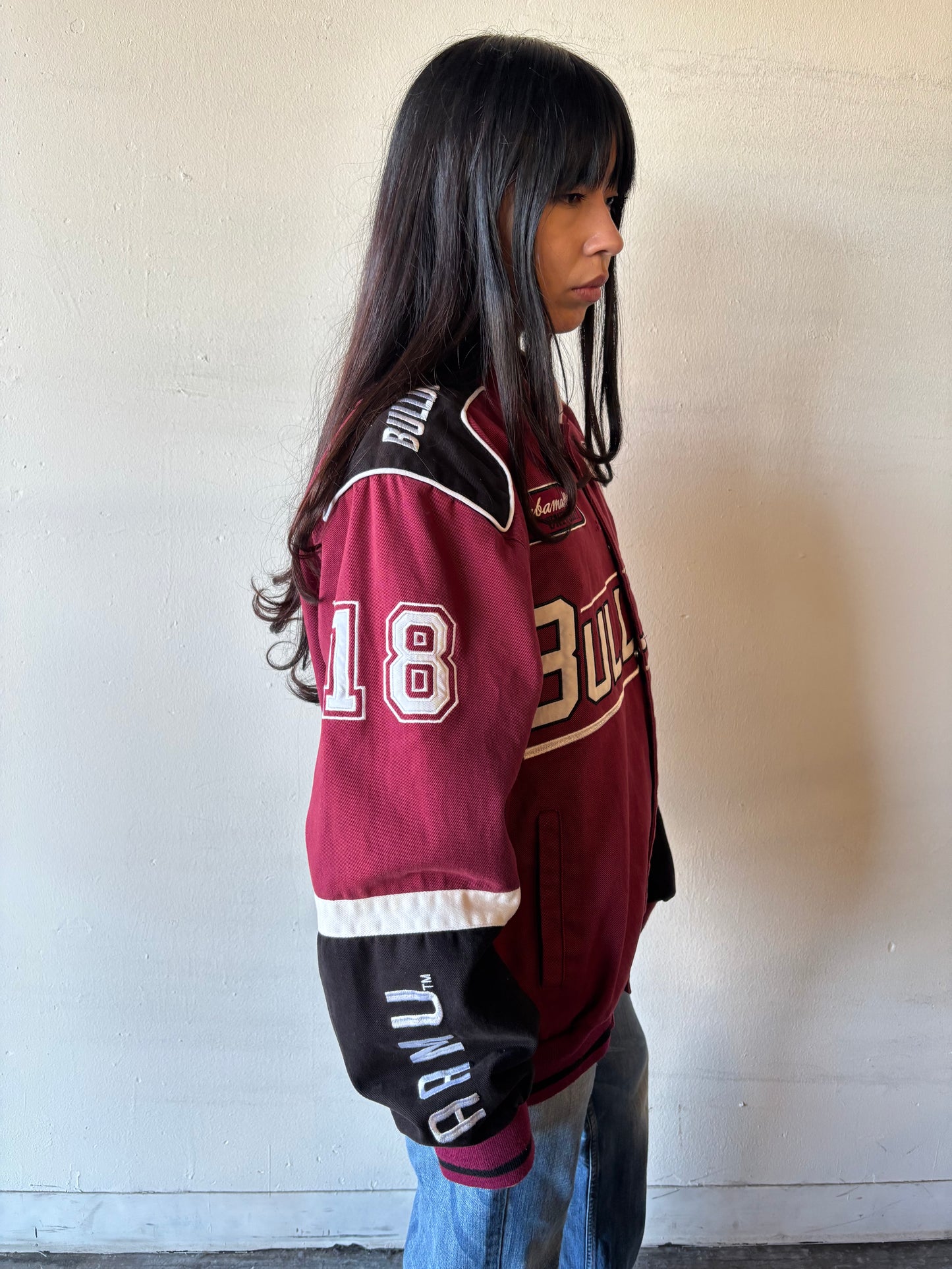 Vintage Alabama A&M University Racing Jacket