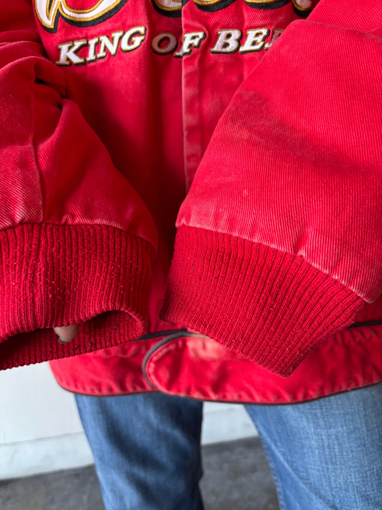Vintage Budweiser NASCAR Racing Jacket