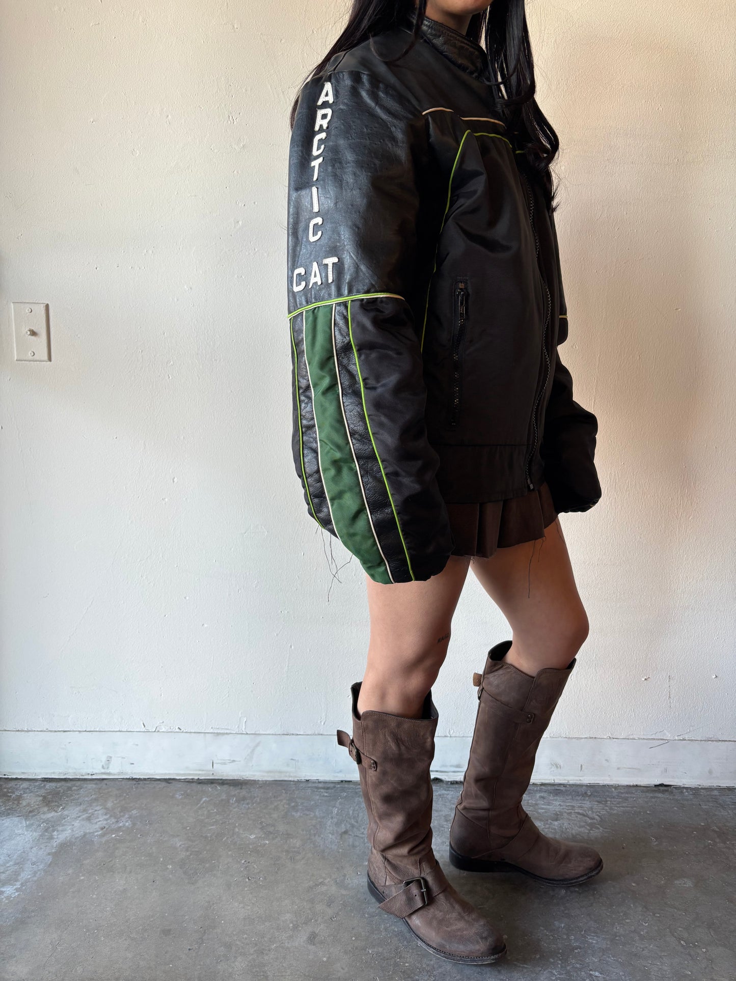 Vintage Arctic Cat Leather Jacket