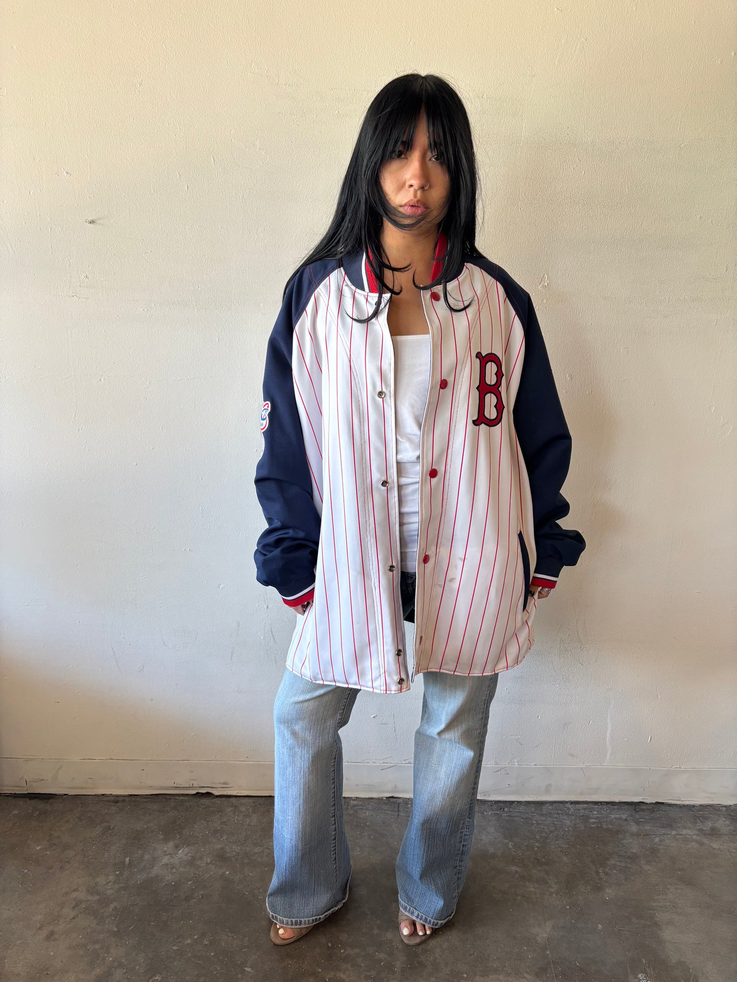 Vintage Boston Red Sox Reversible Jacket