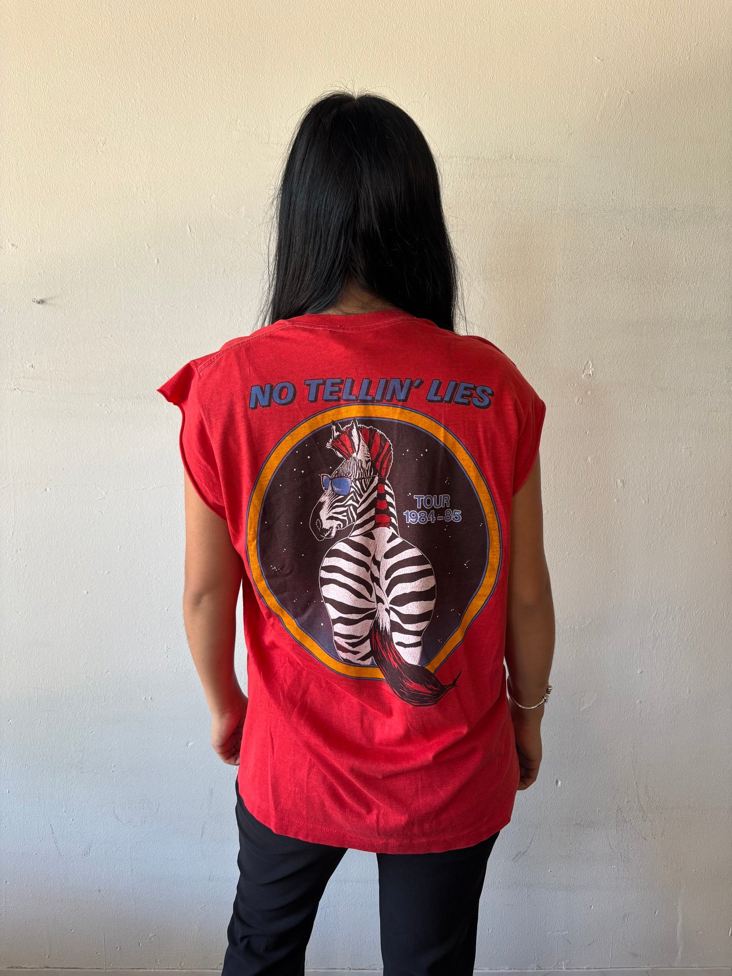 Vintage Zebra Cut Off