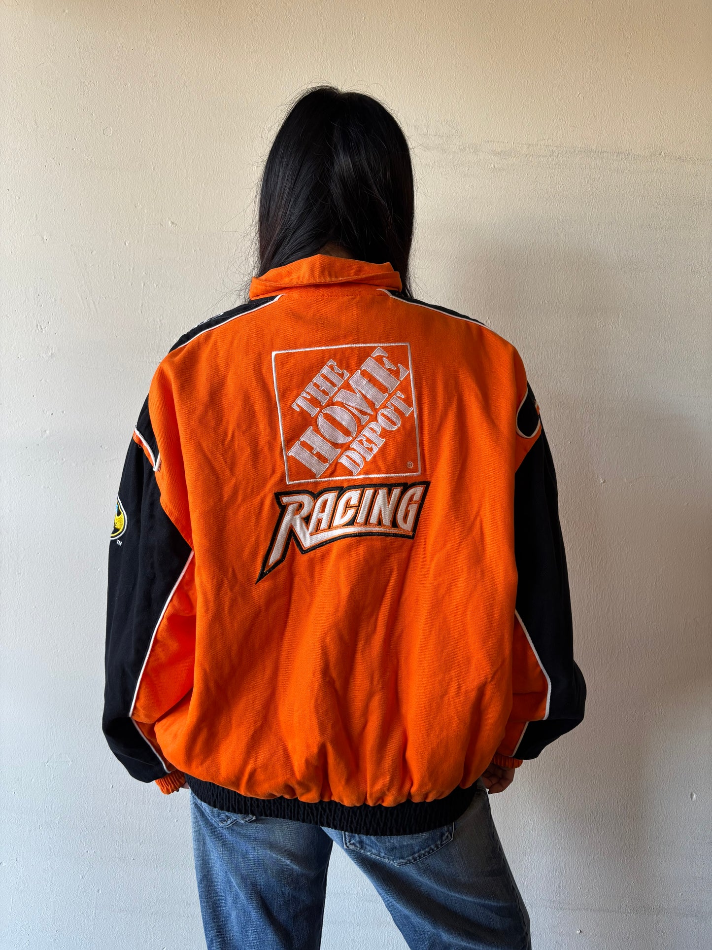 Vintage Home Depot NASCAR Racing Jacket