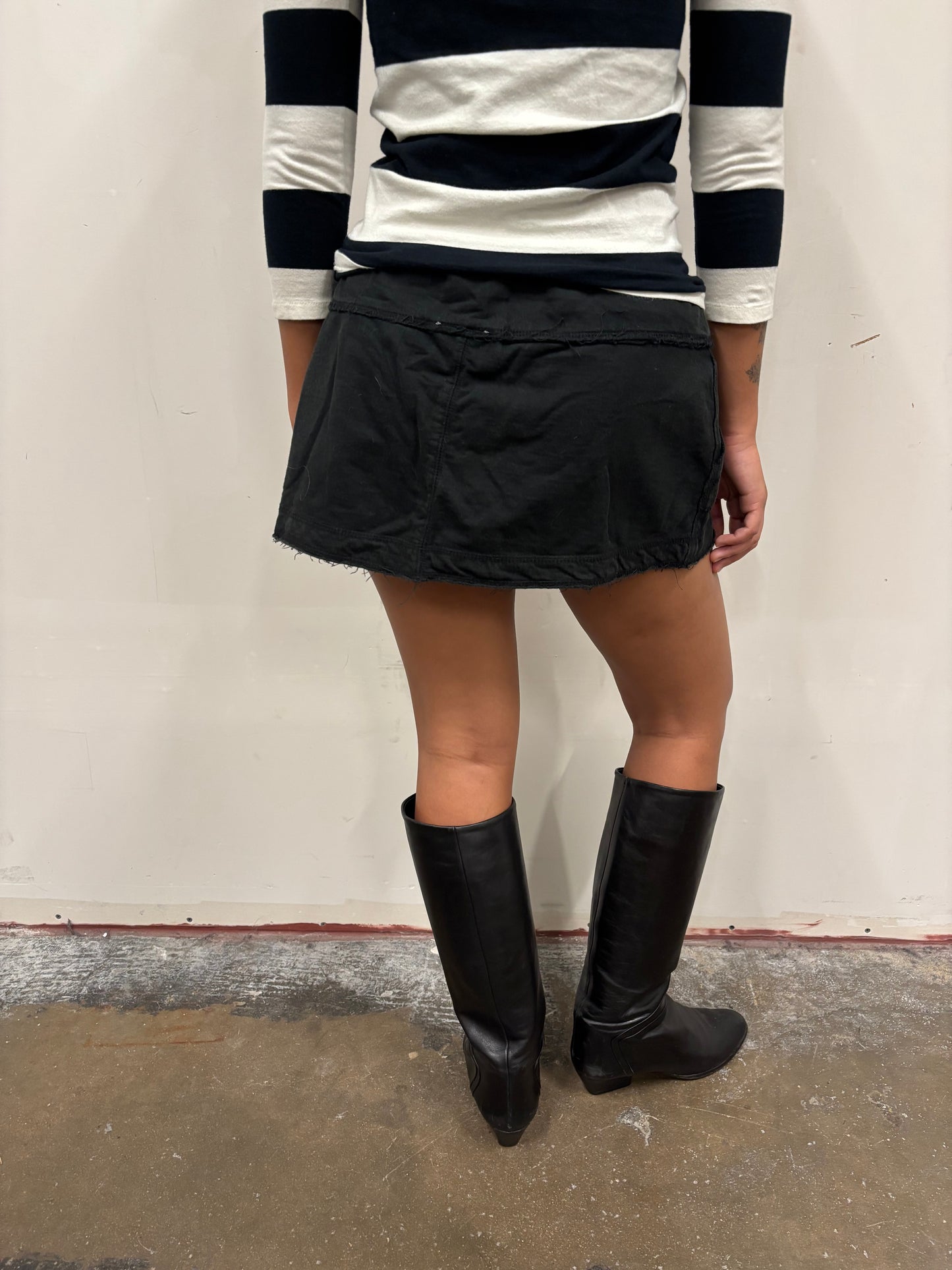 Givenchy Black Mini Skirt