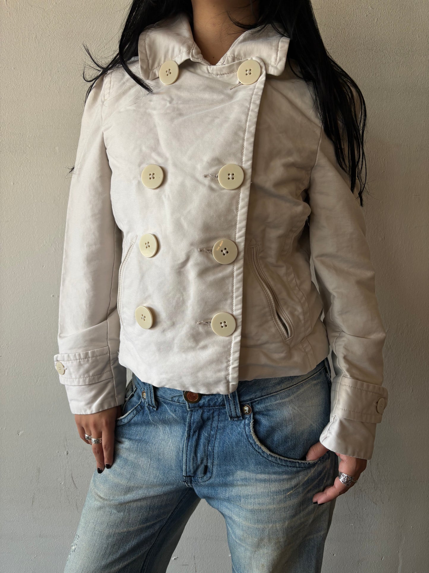 Vintage Gap Button Up Coat