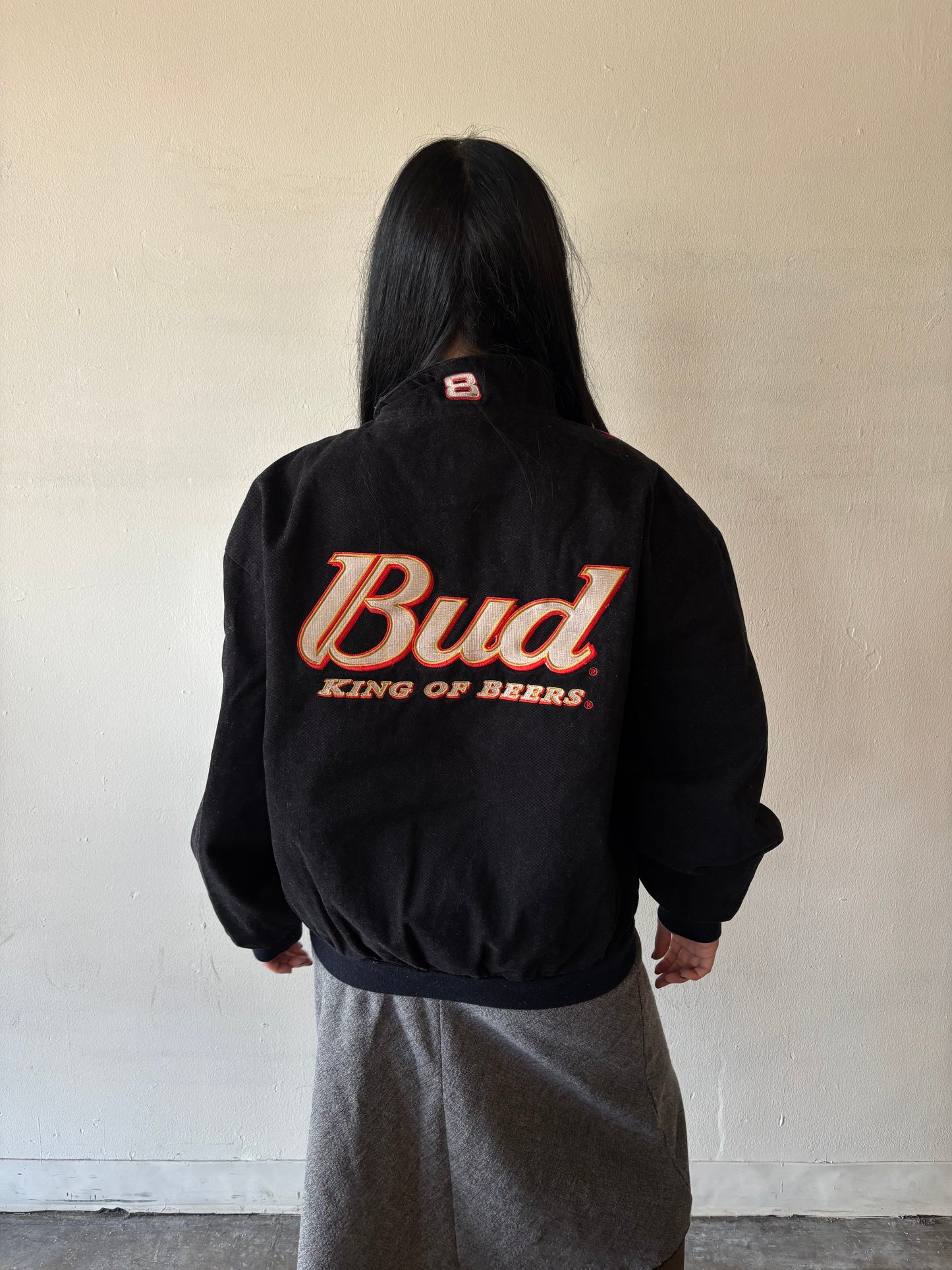 Vintage Bud King of Beers Racing Jacket