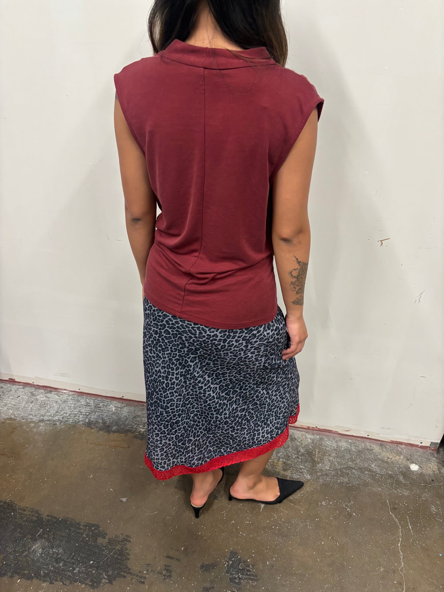 Banana Republic Maroon Top