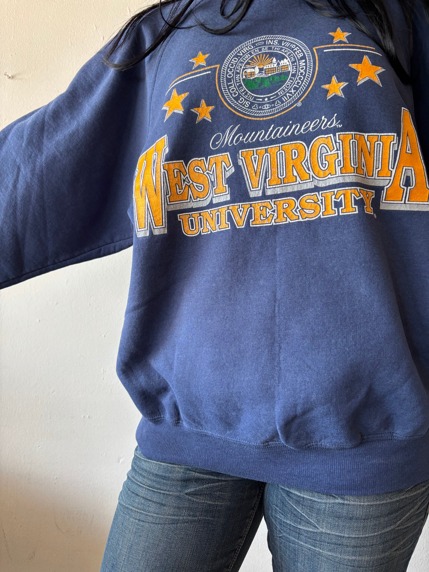 Vintage West Virginia University Crewneck