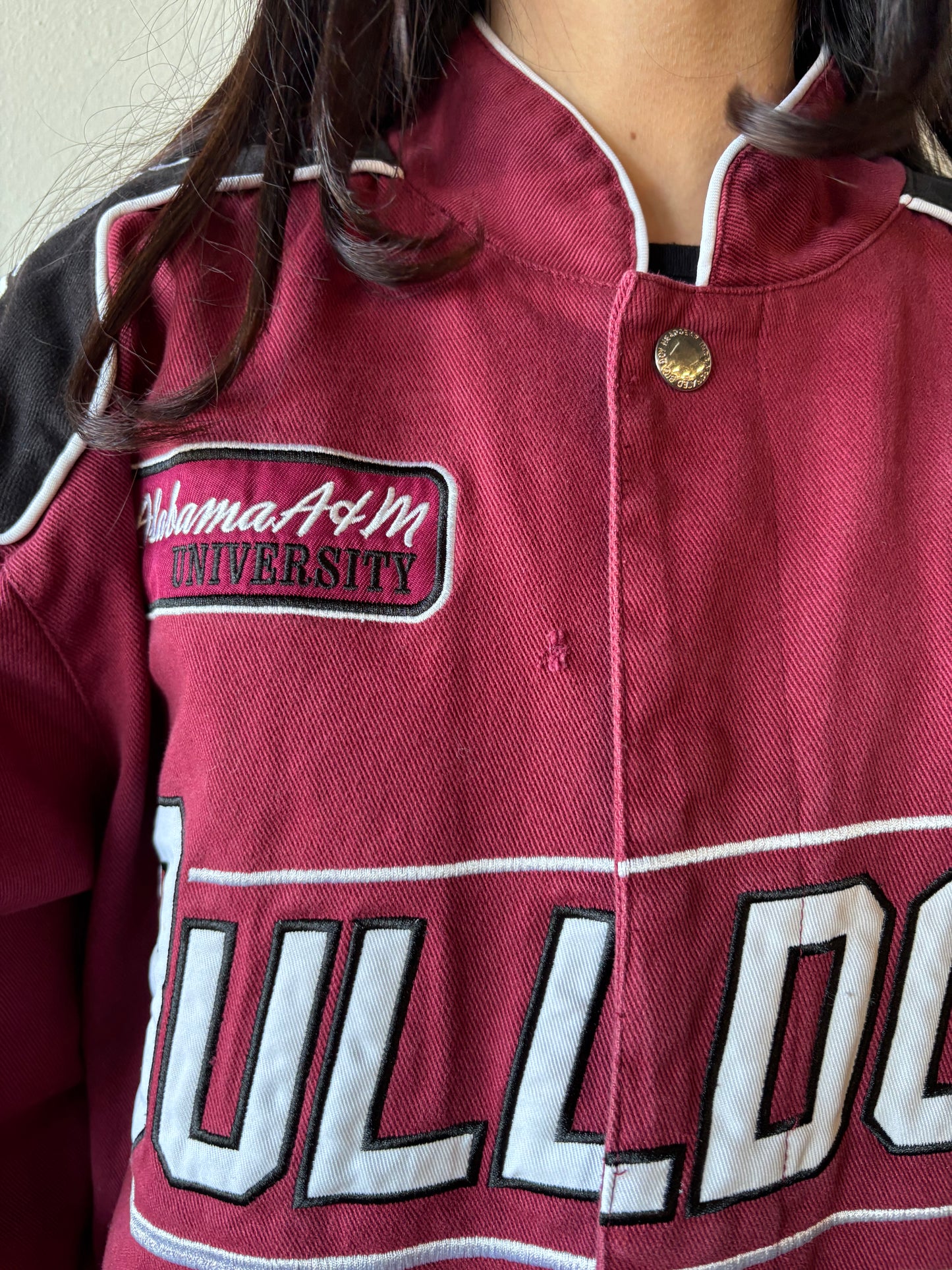 Vintage Alabama A&M University Racing Jacket