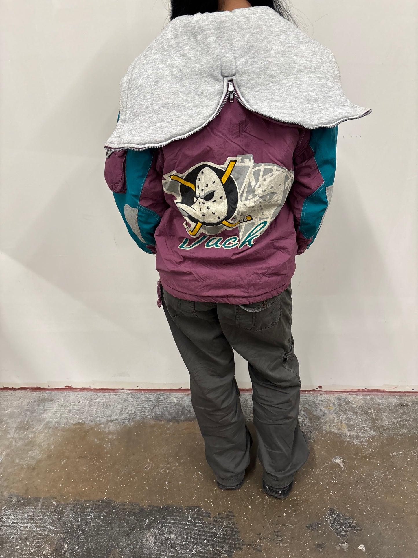 Vintage Mighty Duck Puffer Jacket