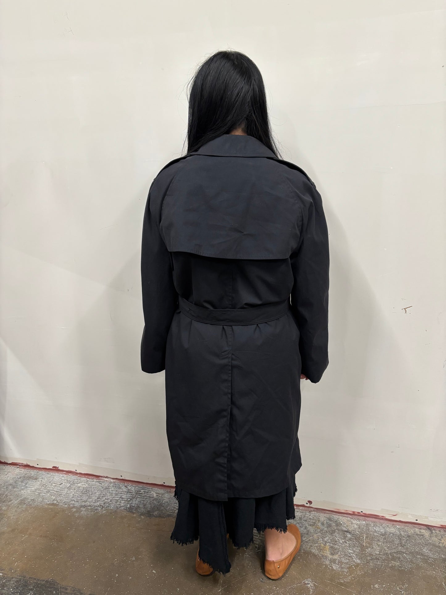 Vintage Carrison Collection Black Coat