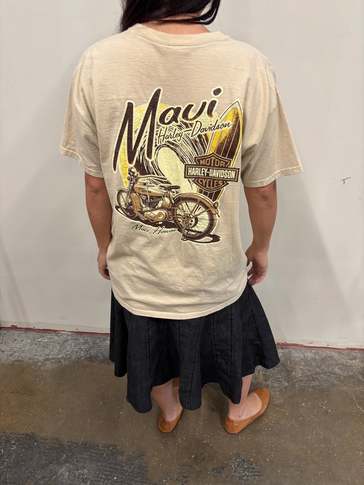 Vintage Harley Davidson Maui Shirt