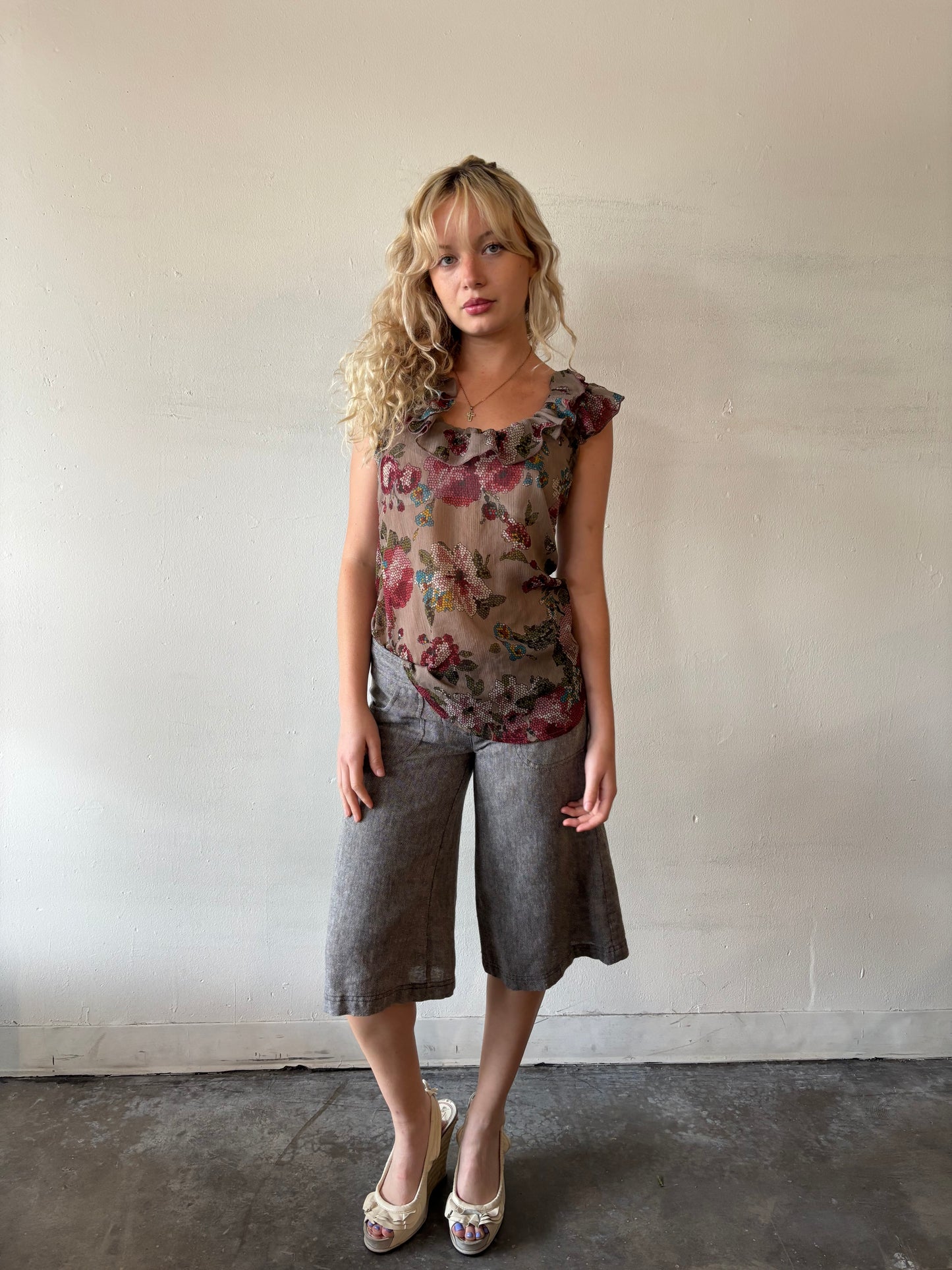 Vintage Gadzooks Brown Capris