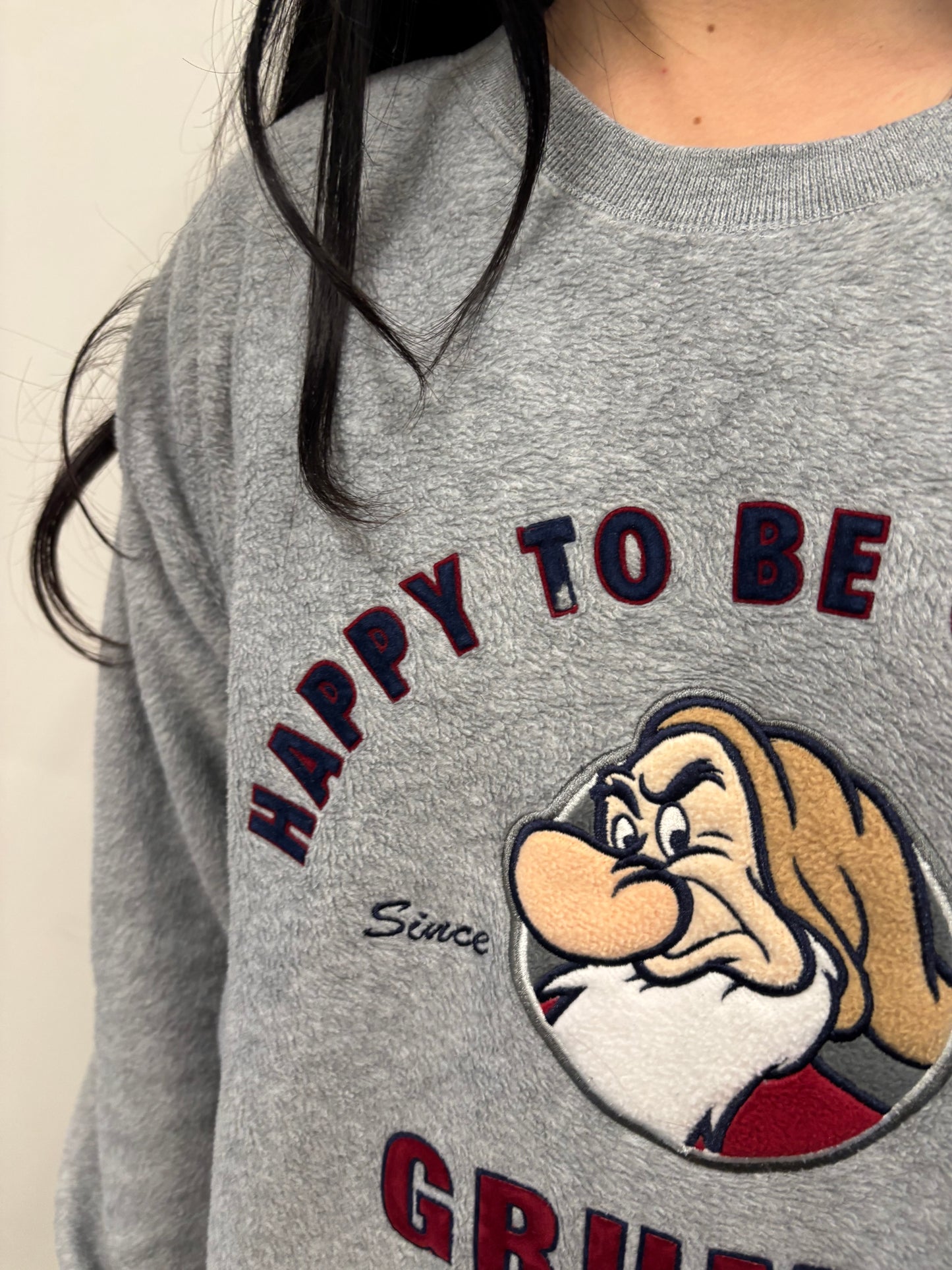 Vintage Grumpy Dwarf Crewneck