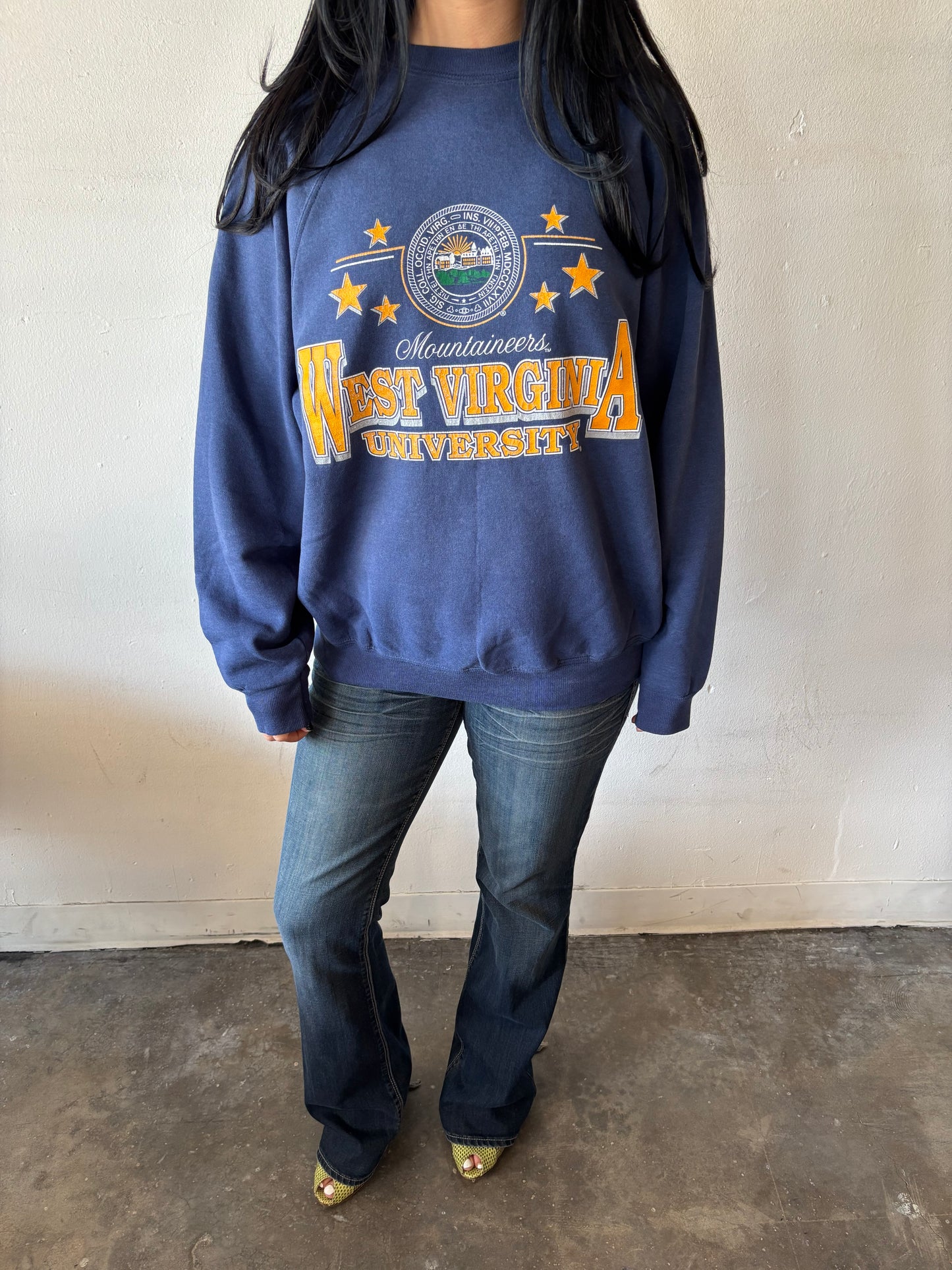 Vintage West Virginia University Crewneck