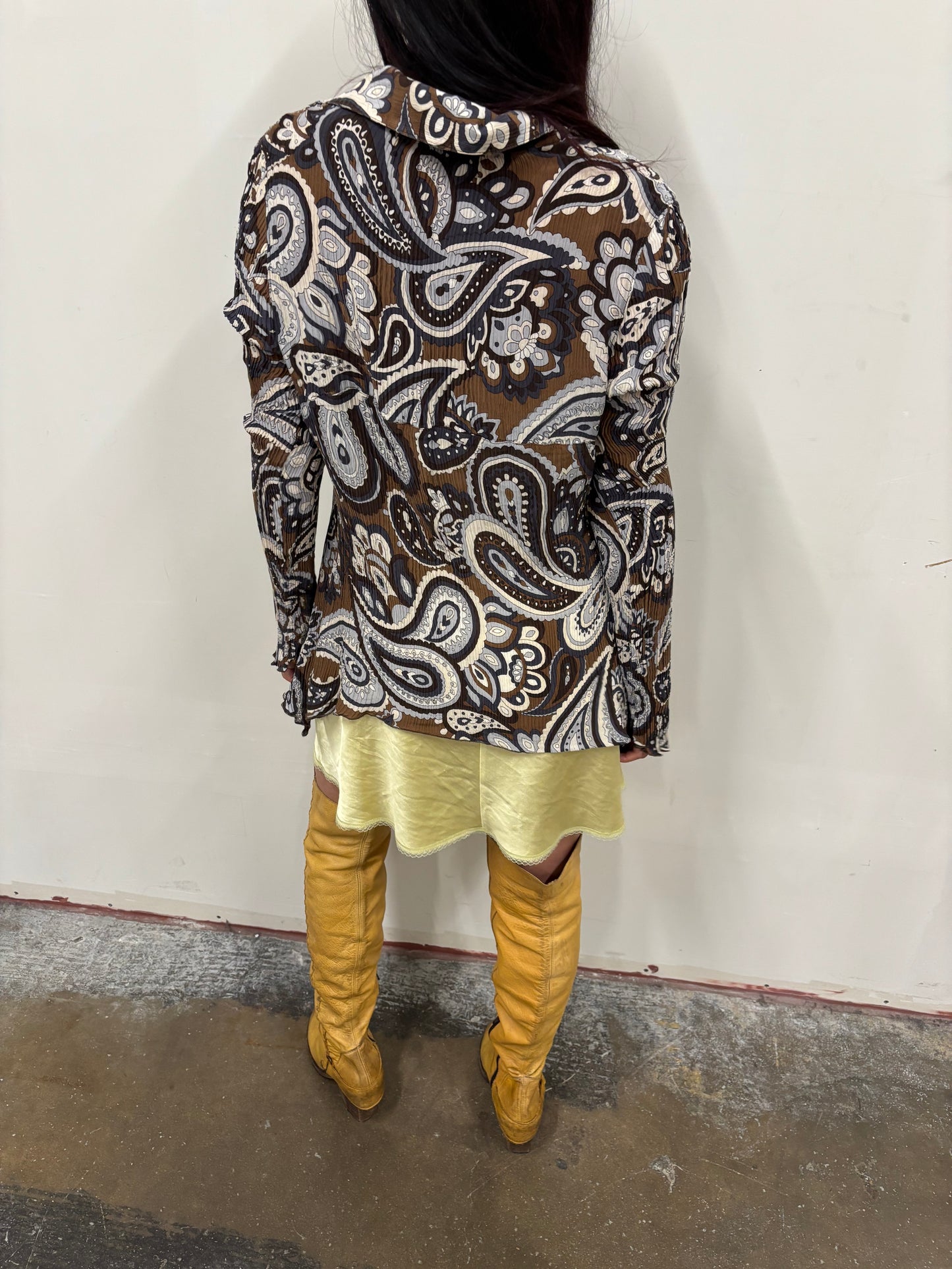 Audrey Talbott Paisley Top