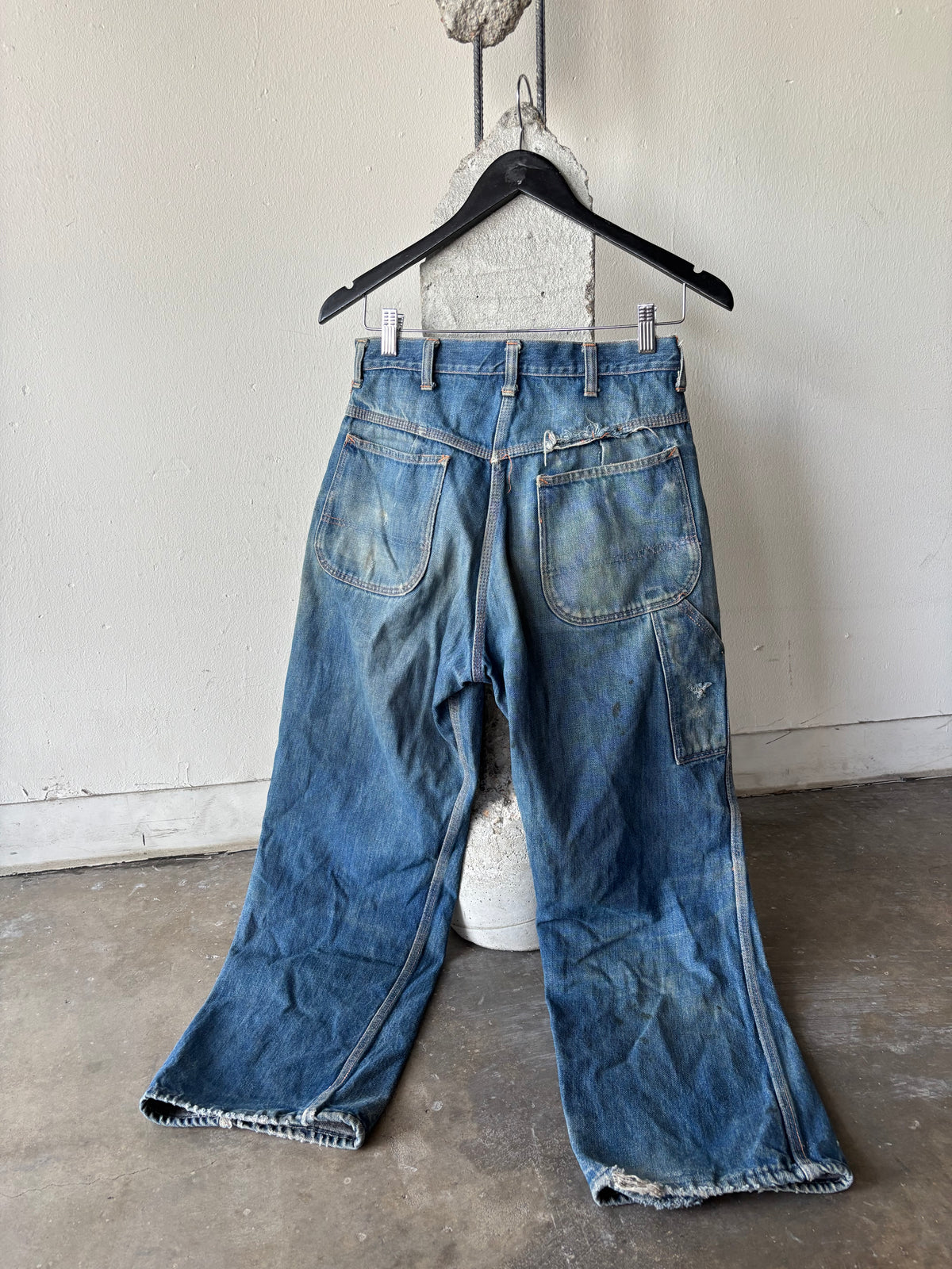 Vintage 1970s Big Mac Faded Denim Jeans