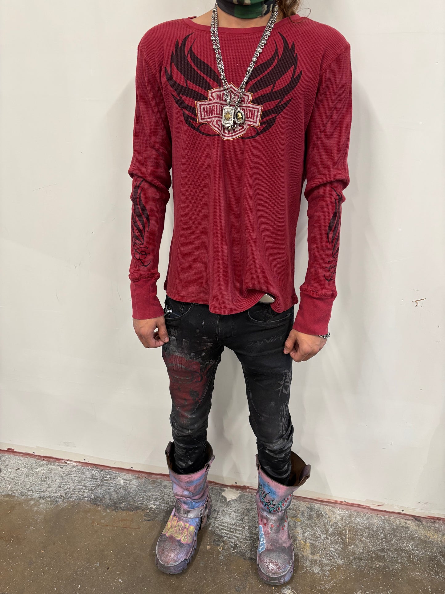 Vintage Harley Davidson Thermal