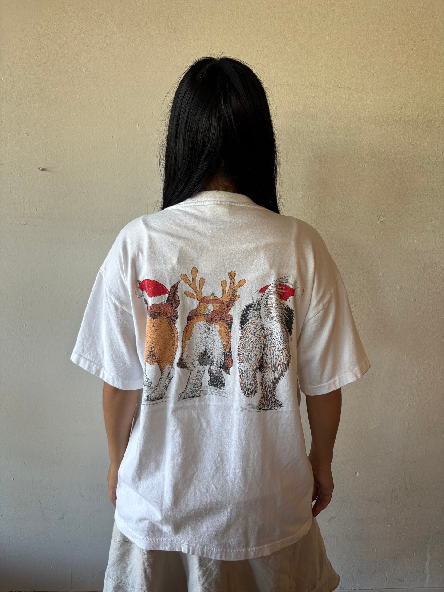 Vintage Christmas Dogs Shirt