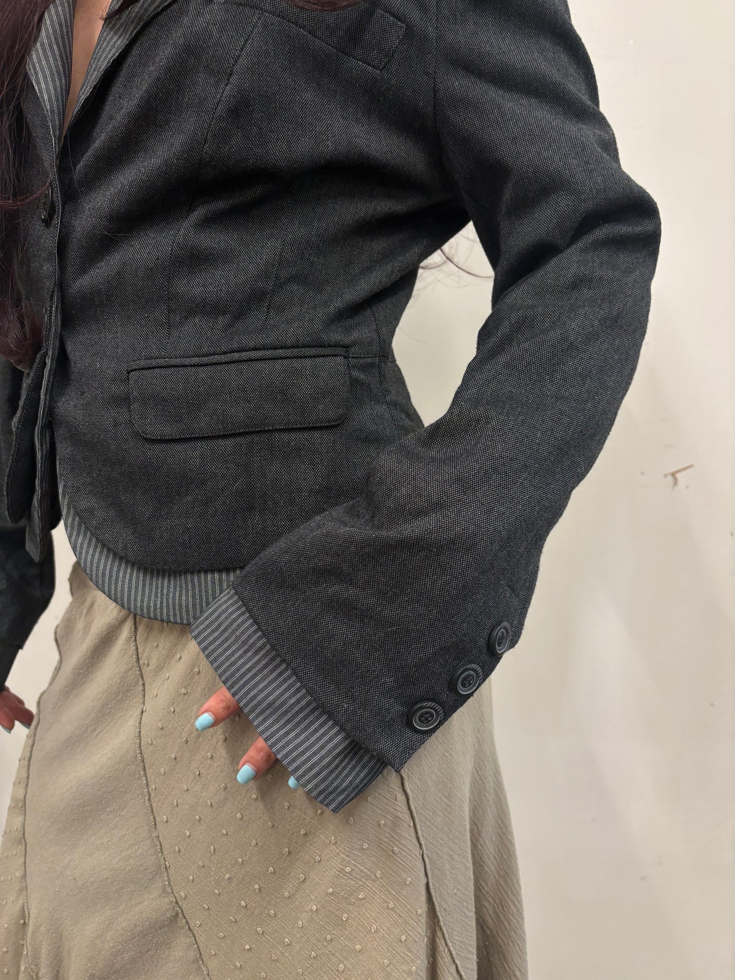 Rampage Layered Blazer