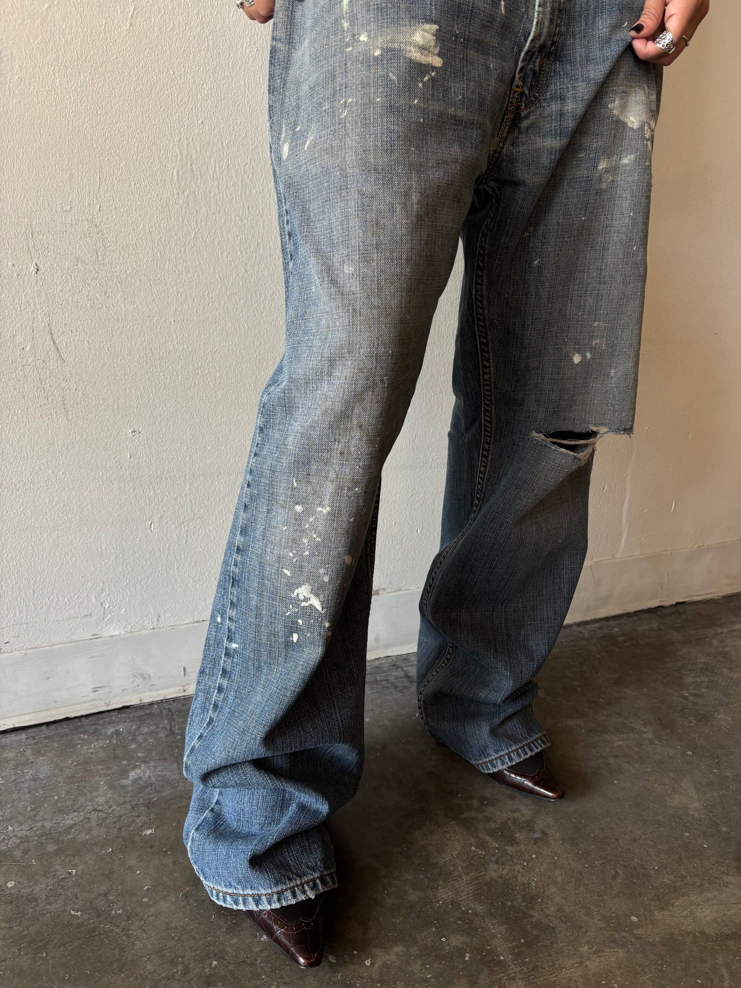 Vintage Levi’s Paint Denim Jeans
