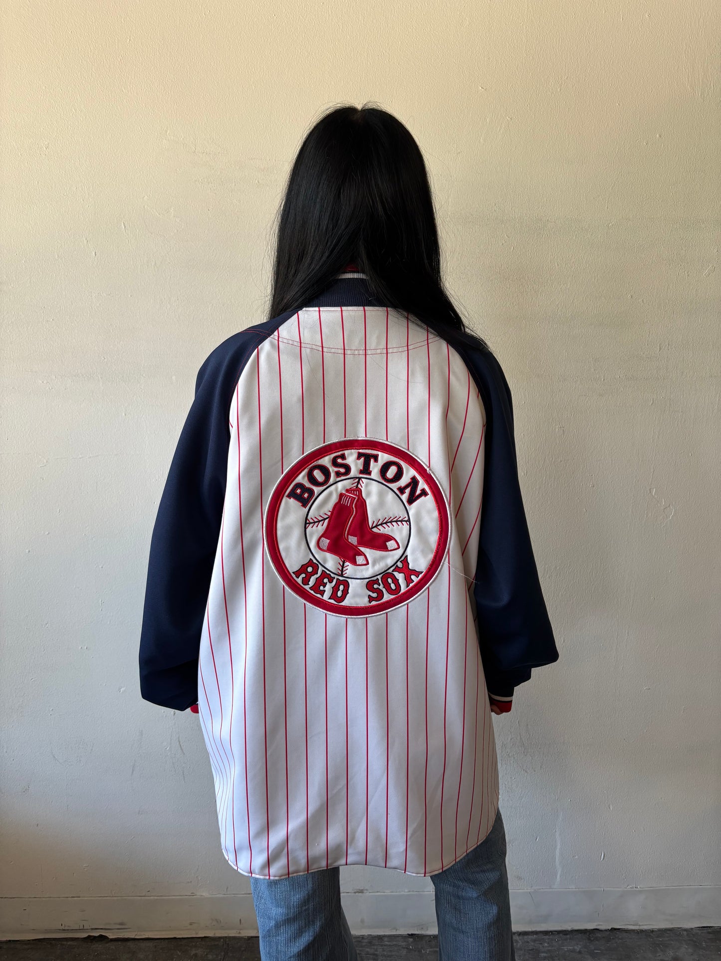 Vintage Boston Red Sox Reversible Jacket