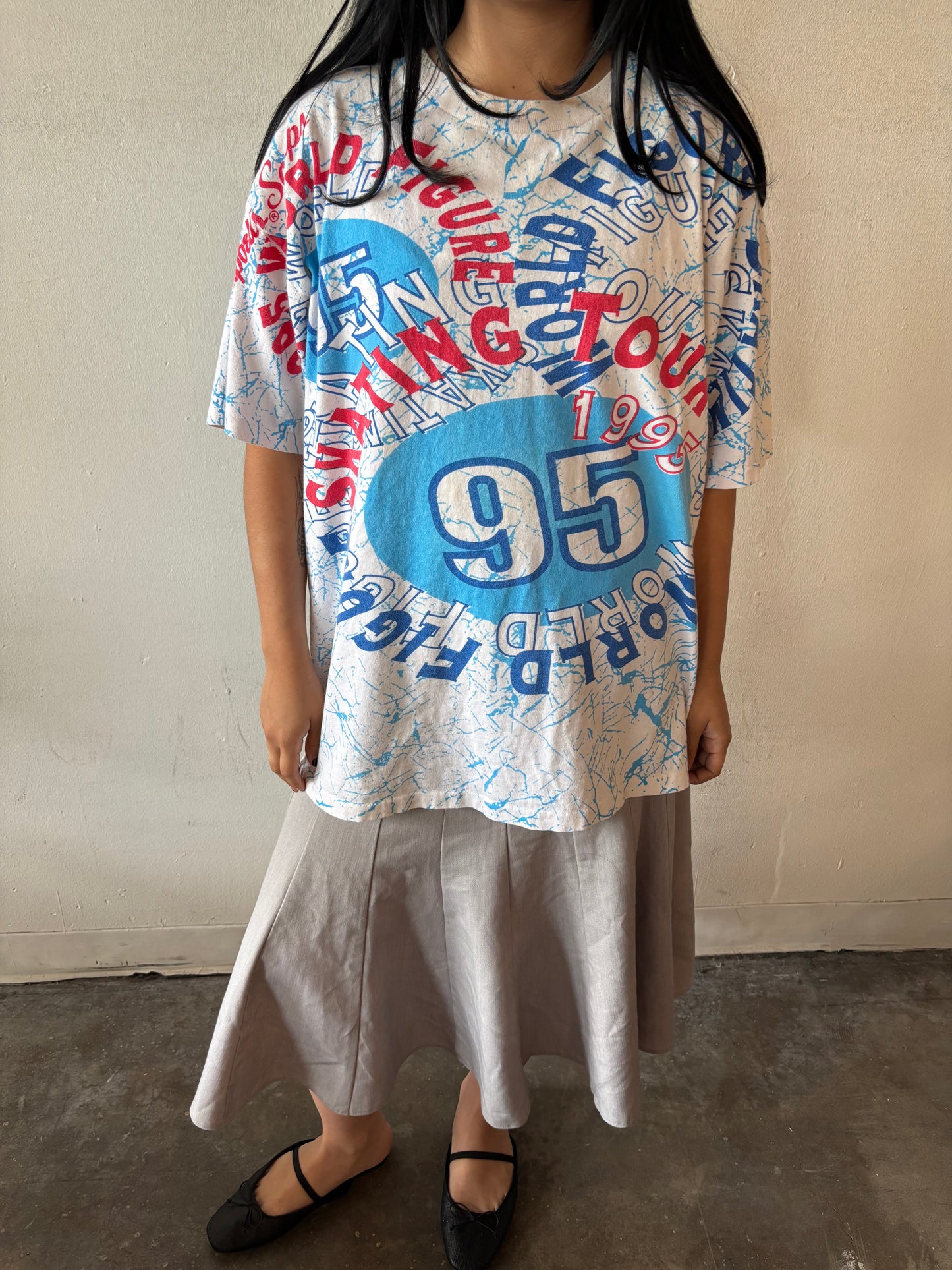 Vintage 1995 Skating Tour Shirt