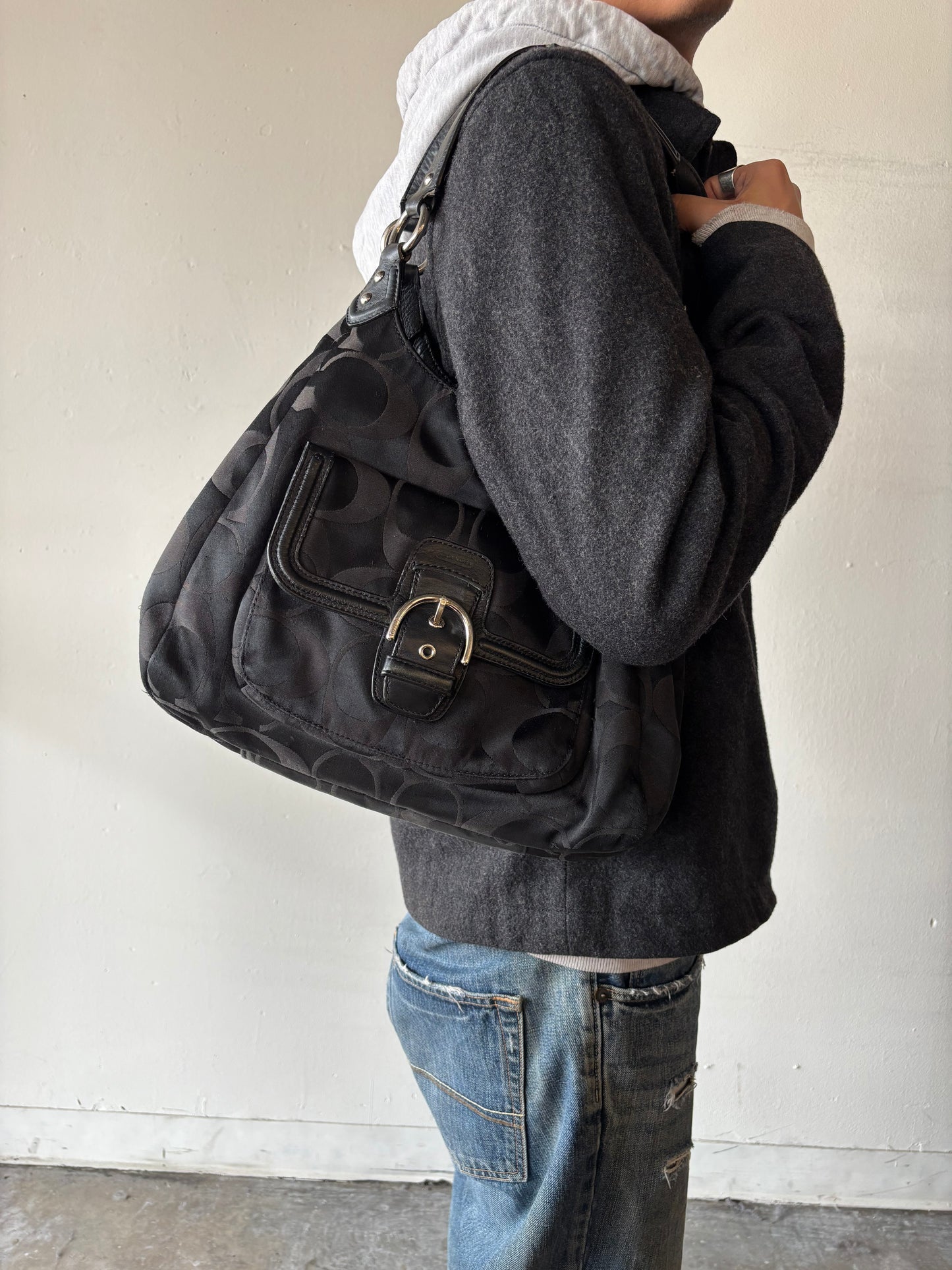 Vintage Coach Monogram Purse