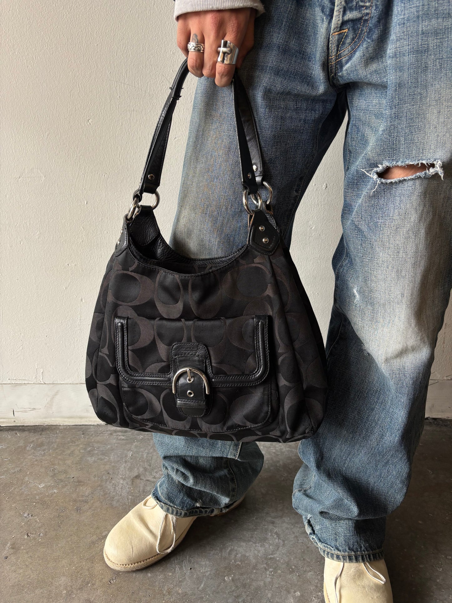 Vintage Coach Monogram Purse