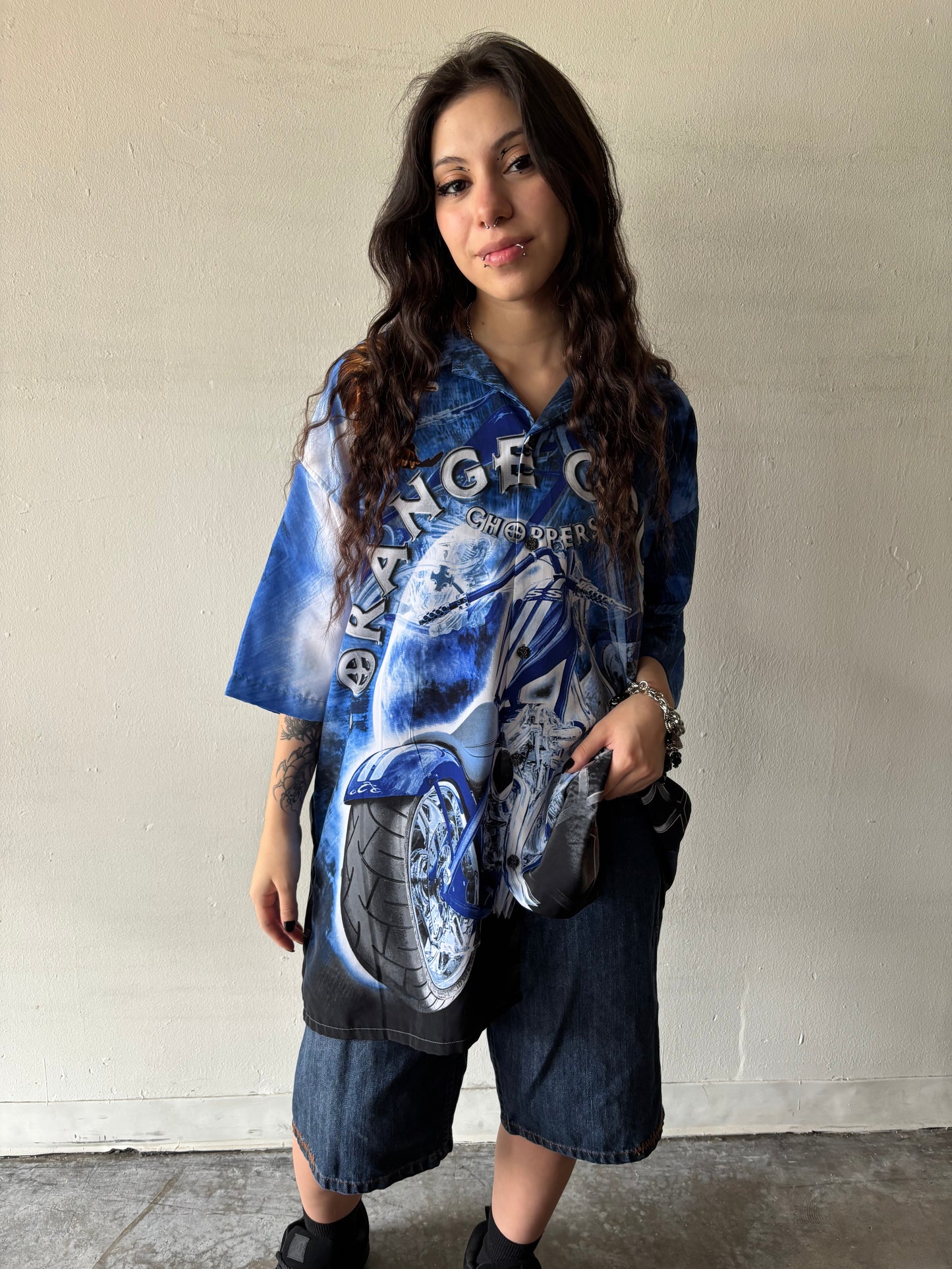 Vintage Orange County Choppers Button Up Shirt