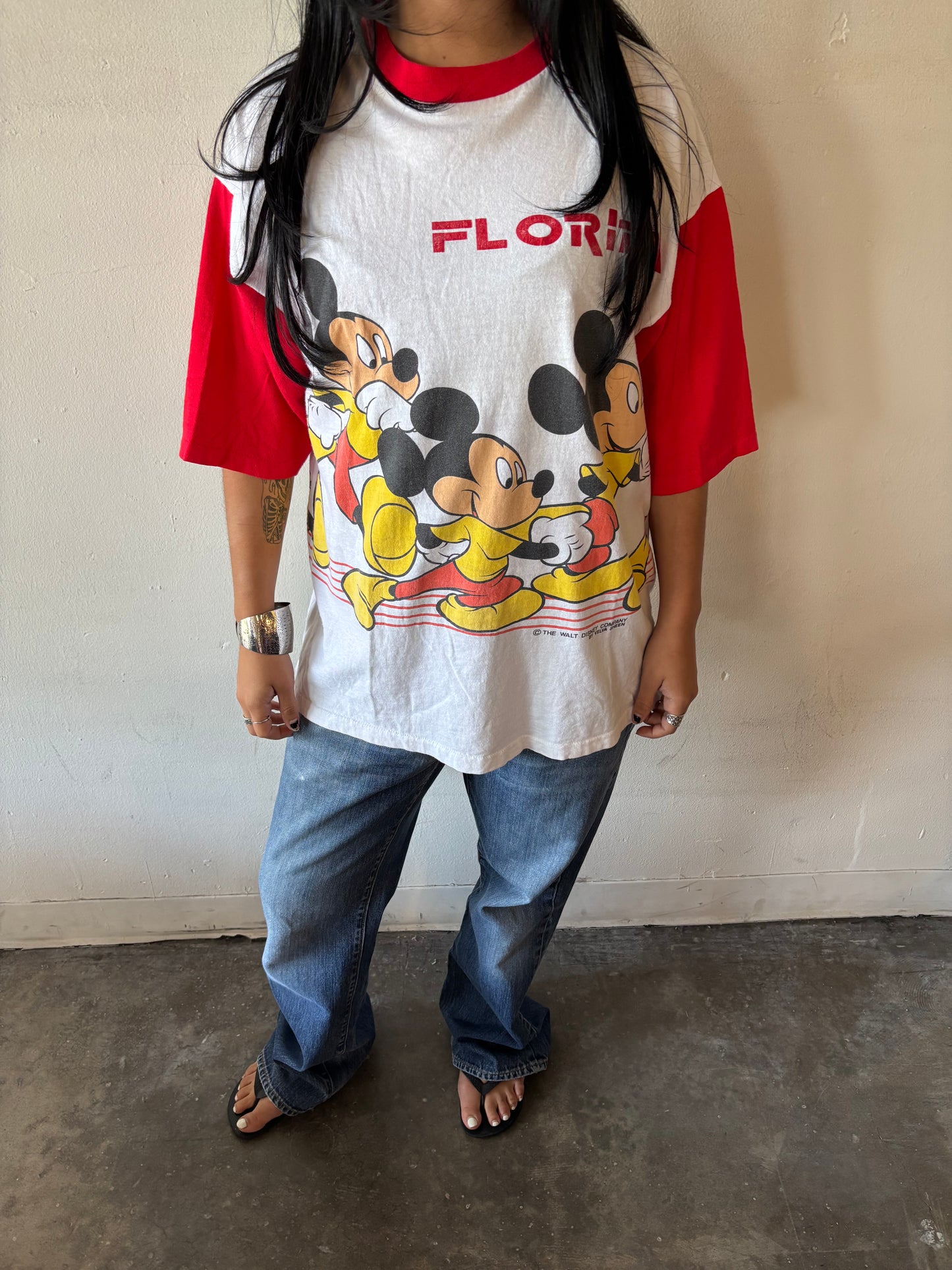 Vintage Mickey Mouse Florida Shirt