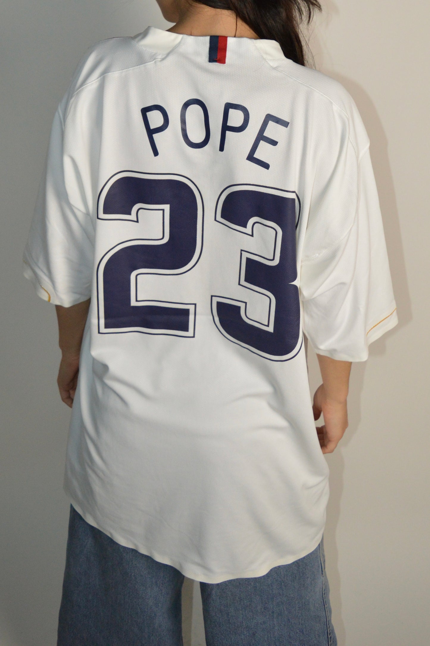 USA Nike Signed POPE Jersey