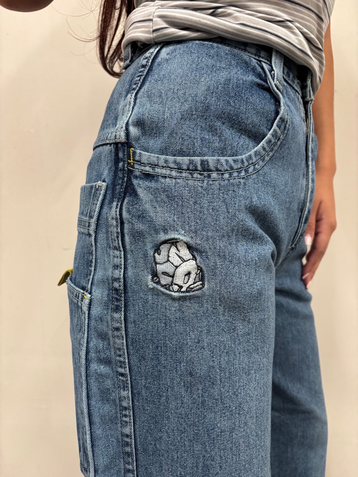 Vintage JNCO Wide Leg Denim Jeans