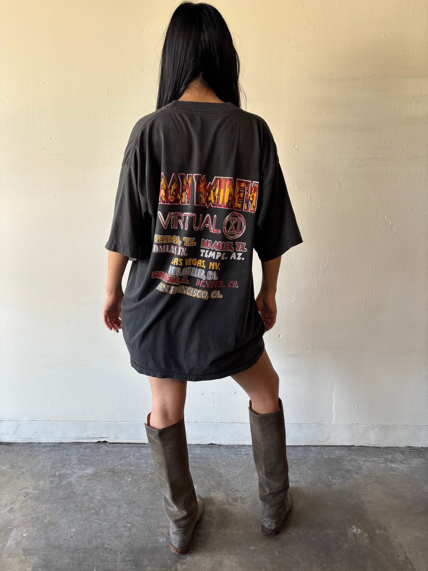 Vintage Iron Maiden Tour Shirt