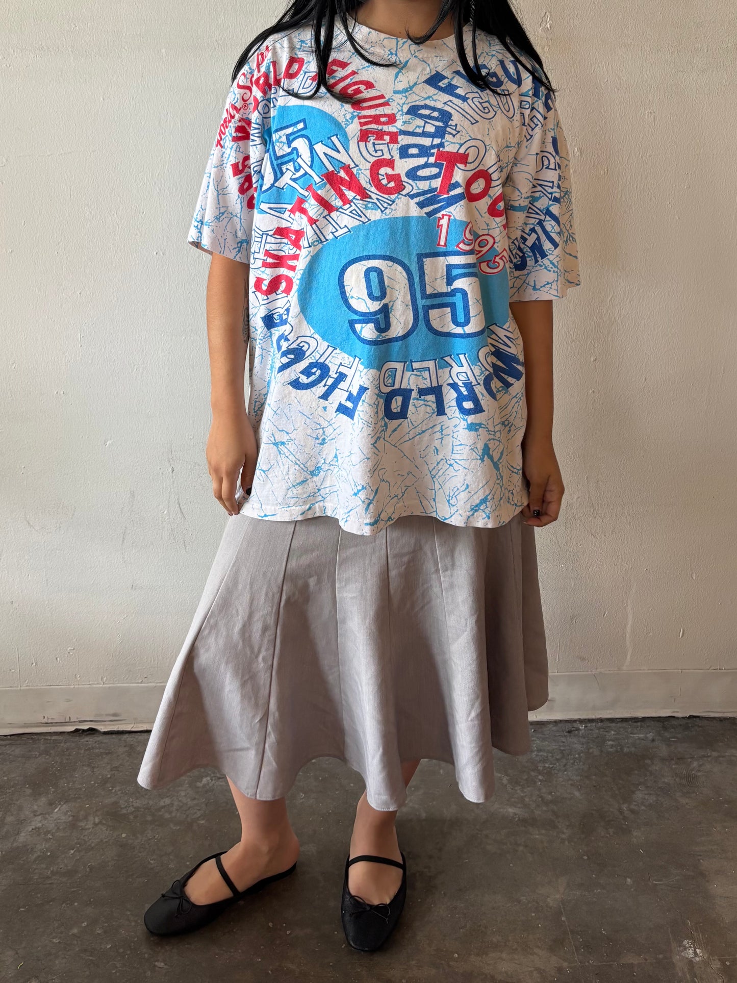 Vintage 1995 Skating Tour Shirt