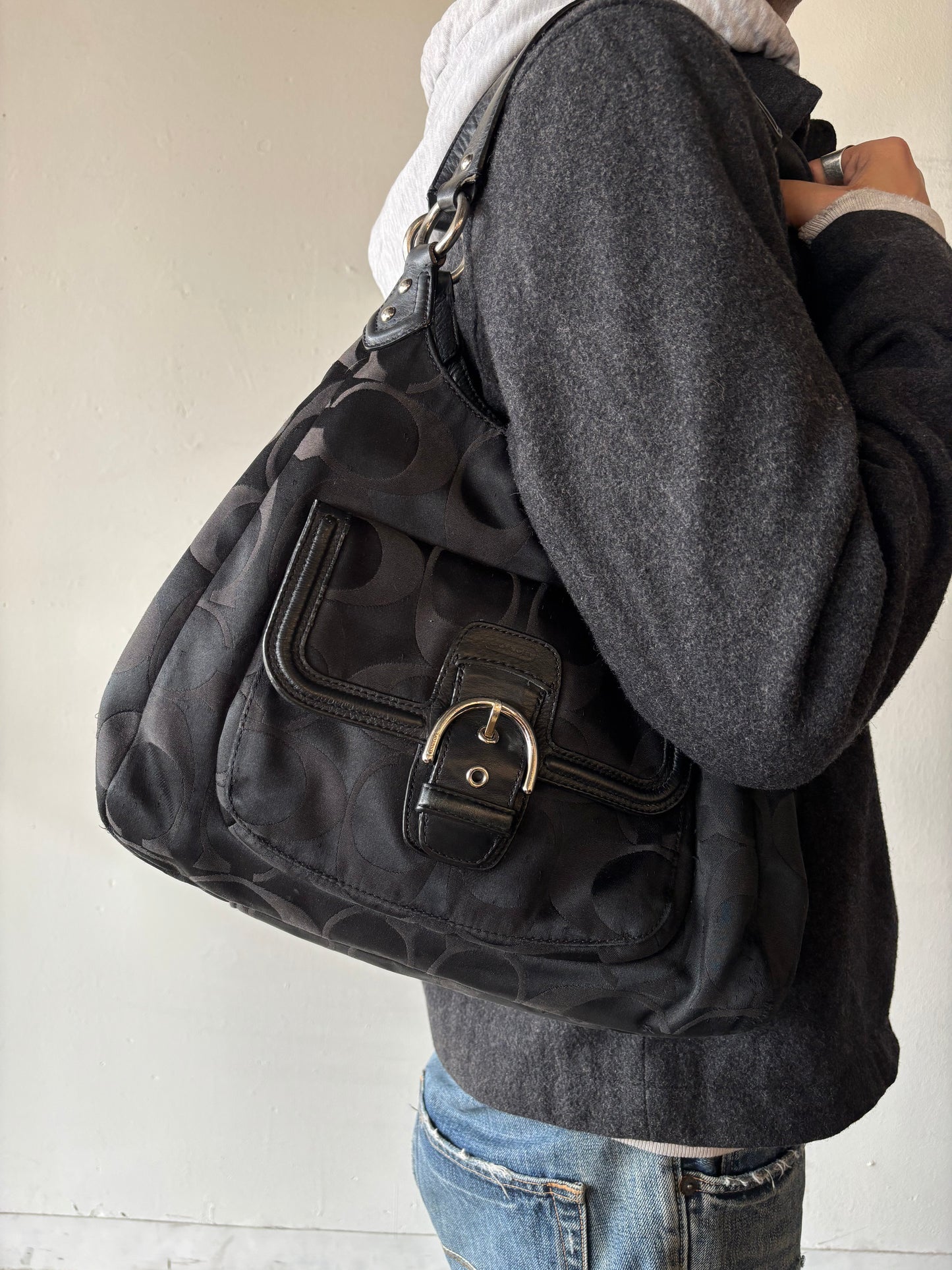 Vintage Coach Monogram Purse