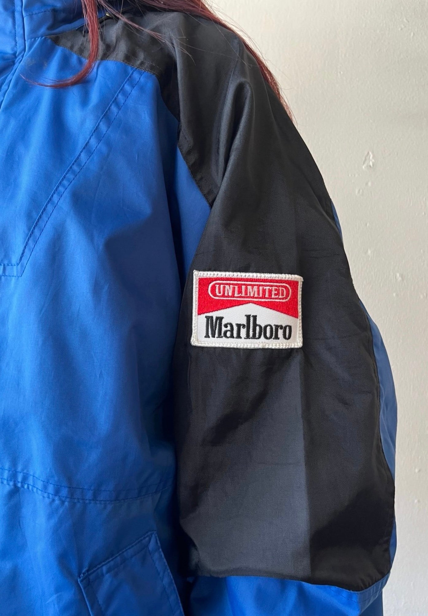 Vintage Marlboro Windbreaker Jacket