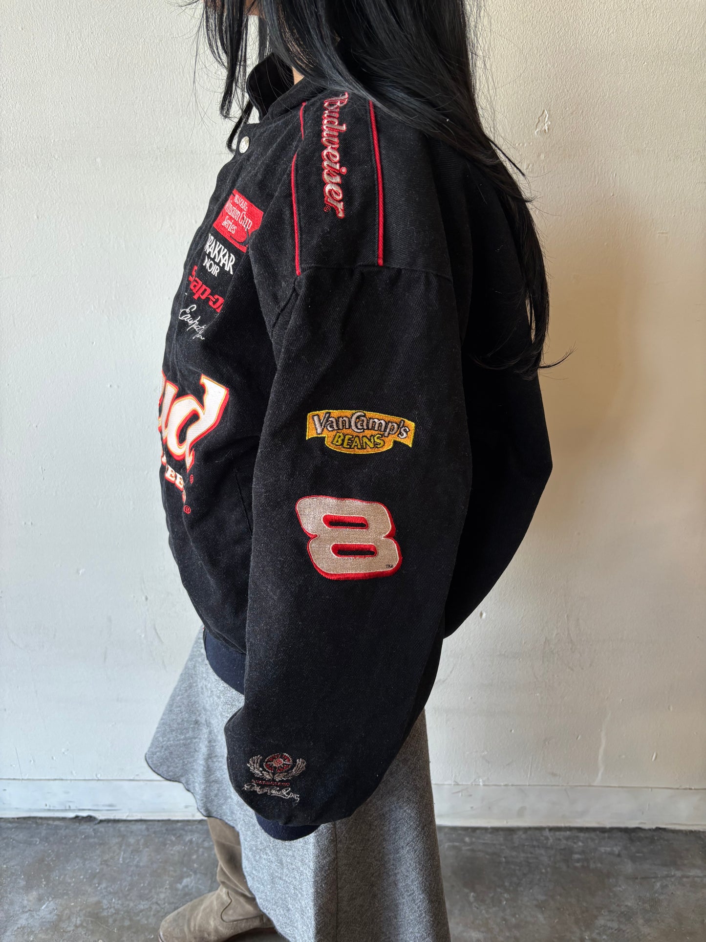 Vintage Bud King of Beers Racing Jacket