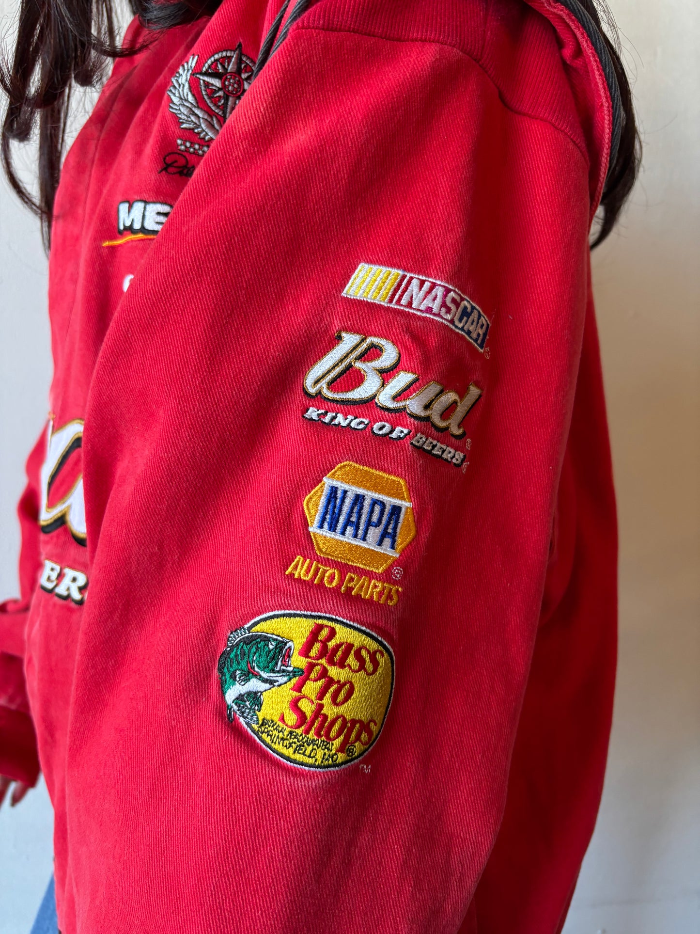 Vintage Budweiser NASCAR Racing Jacket
