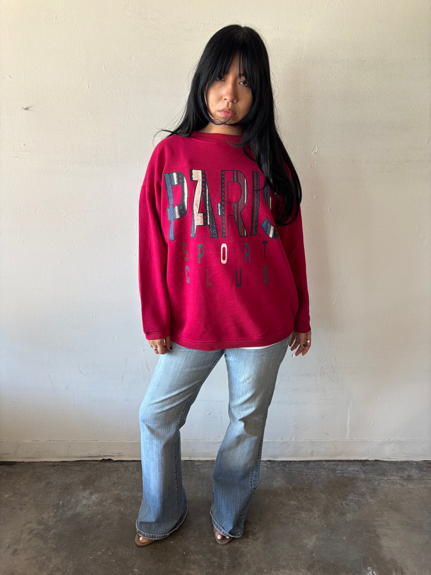 Vintage Paris Sport Club Crewneck