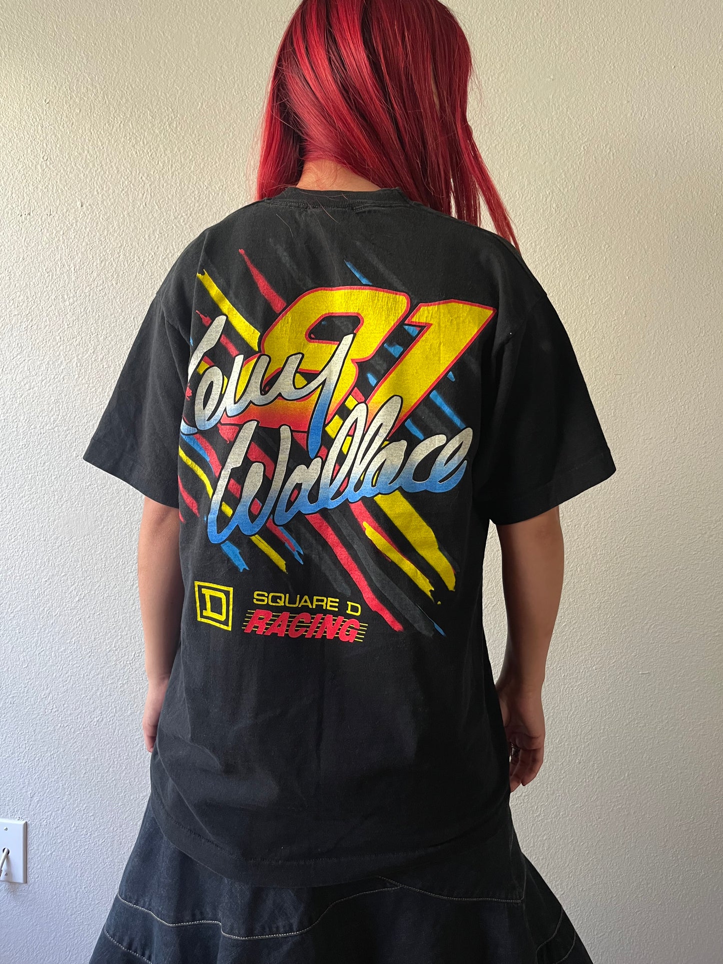 Vintage Kelly Wallace NASCAR Racing Shirt