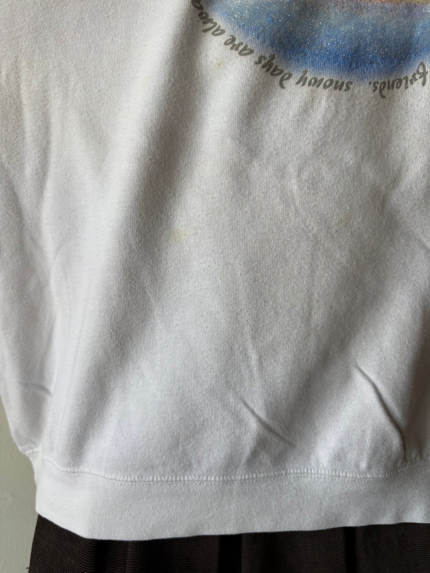 Vintage Pooh Snow Days Crewneck