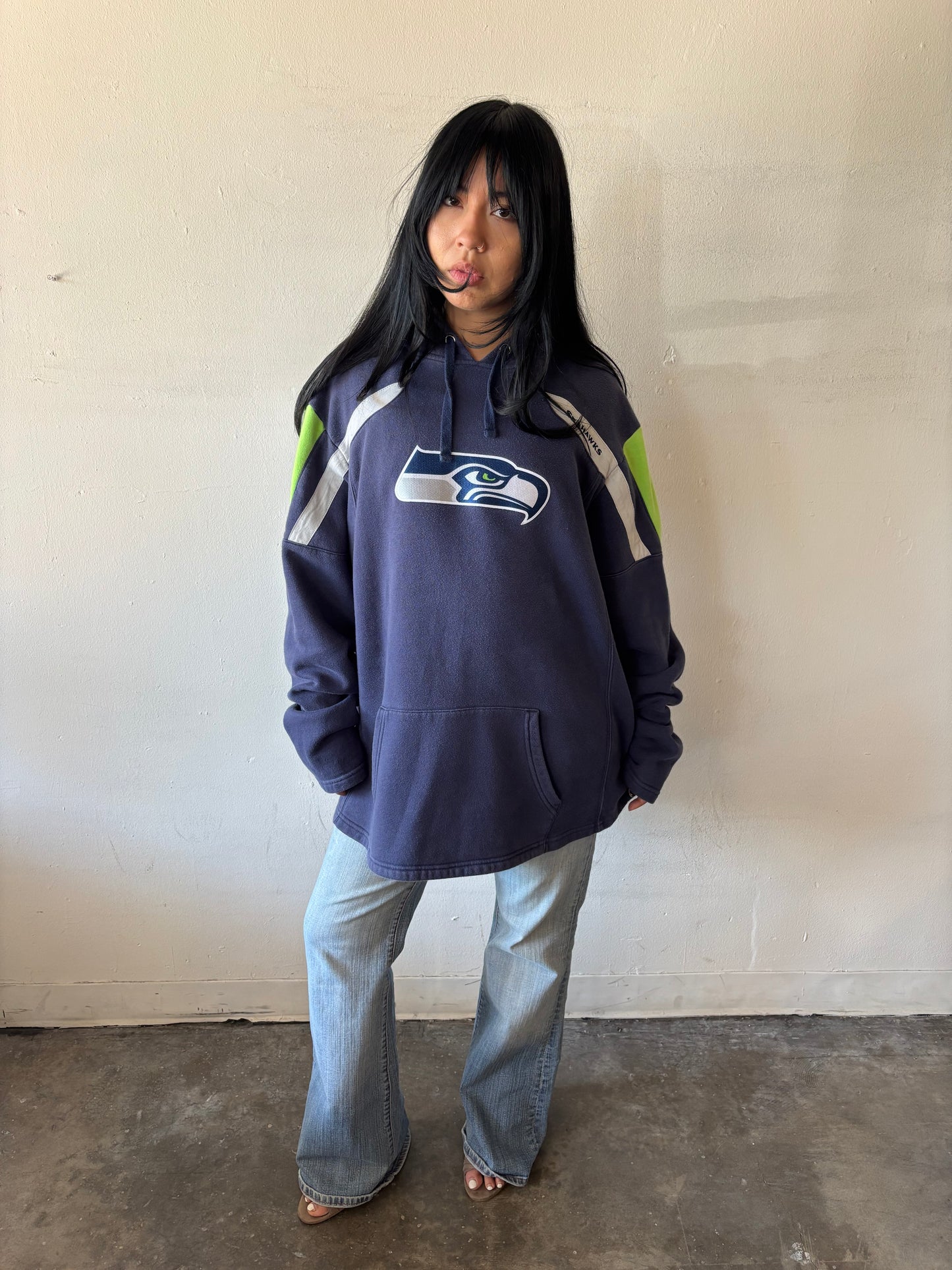 Vintage Seattle Seahawks Hoodie
