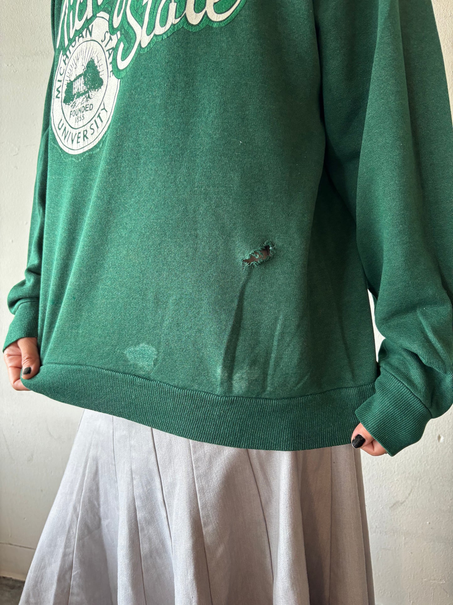 Vintage Michigan State University Crewneck