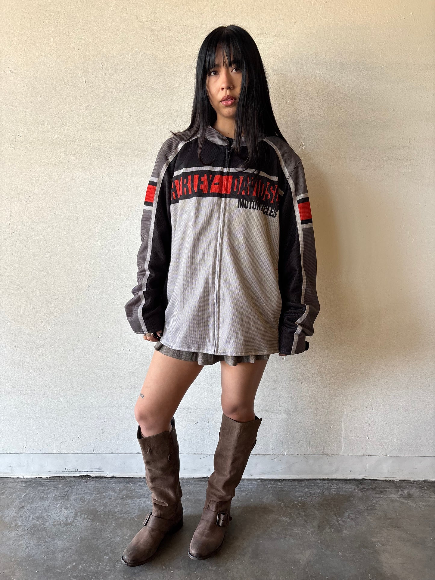 Vintage Harley Davidson Mesh Jacket