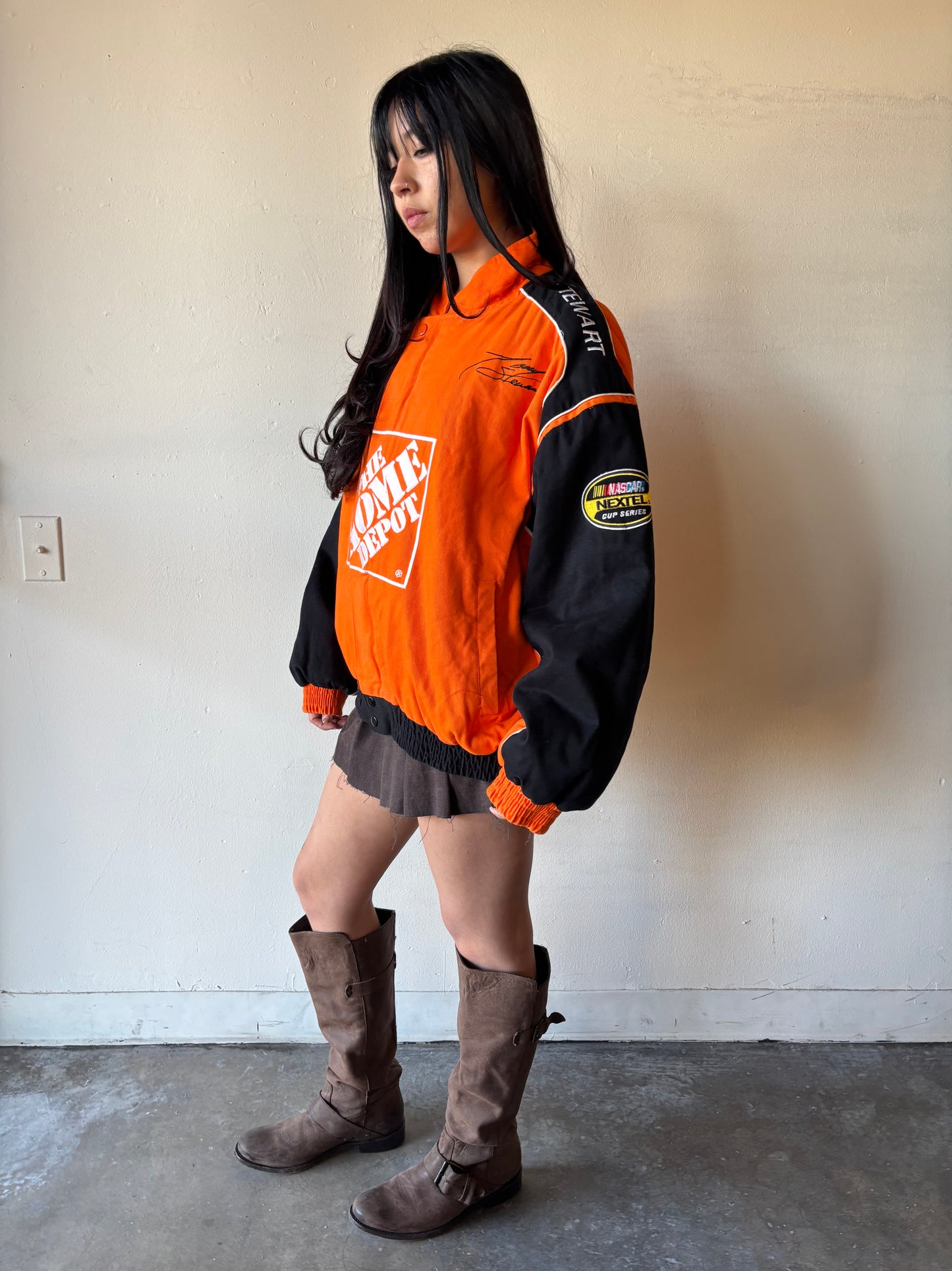 Vintage Home Depot NASCAR Racing Jacket