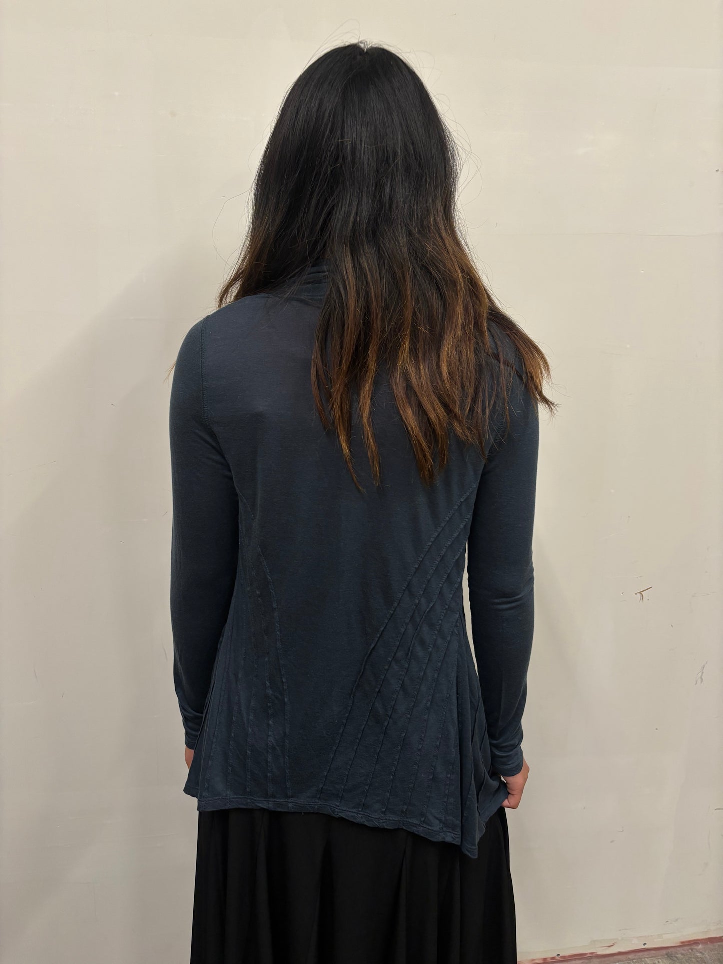 Deletta Navy Blue Cardigan