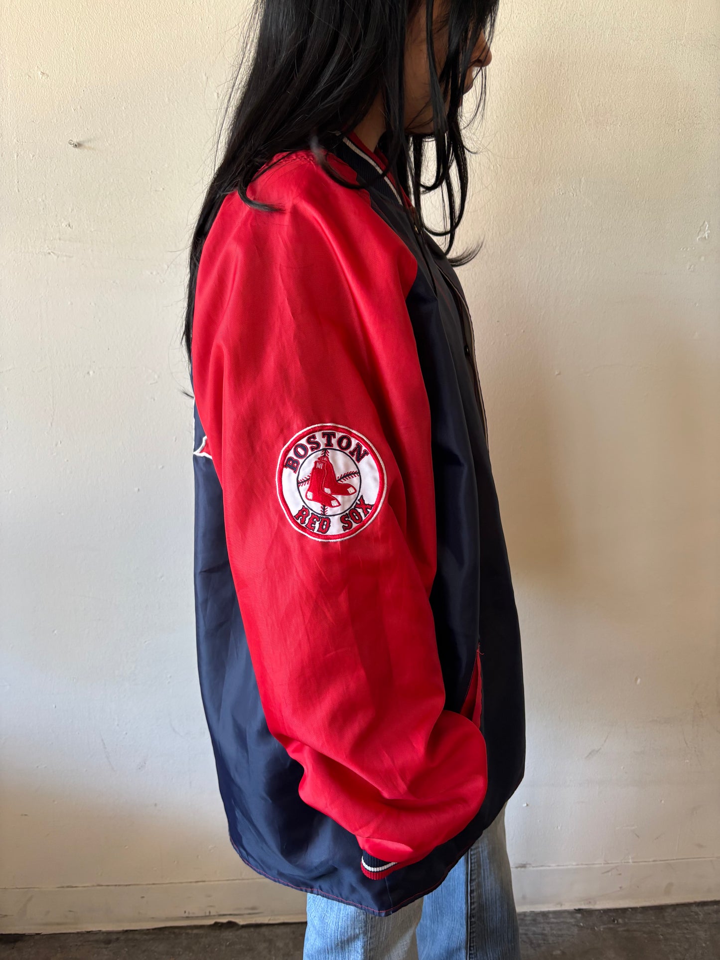 Vintage Boston Red Sox Reversible Jacket