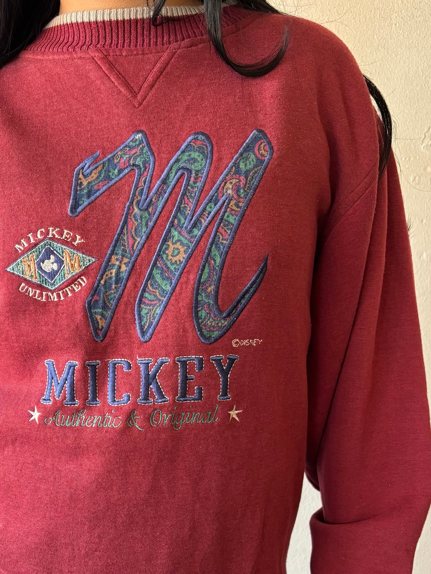 Vintage Mickey Mouse Crewneck